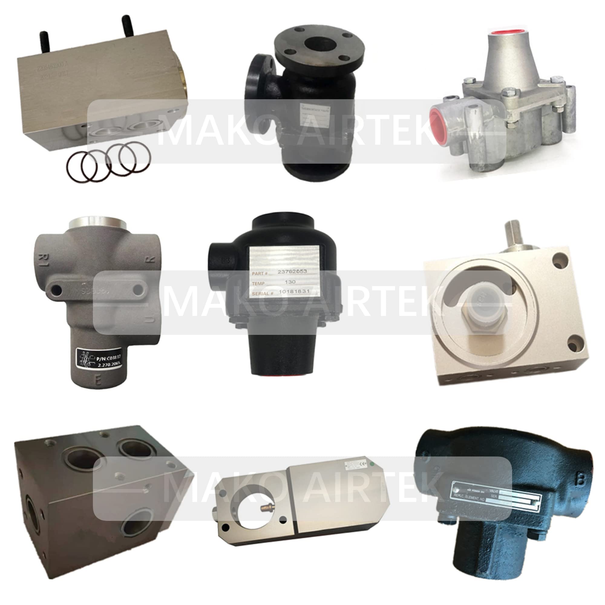 Quincy Air Compressor Thermostat Valve Replacement Part 22331-005 - Compatible with Quincy Compressors for Industrial & Workshop Use