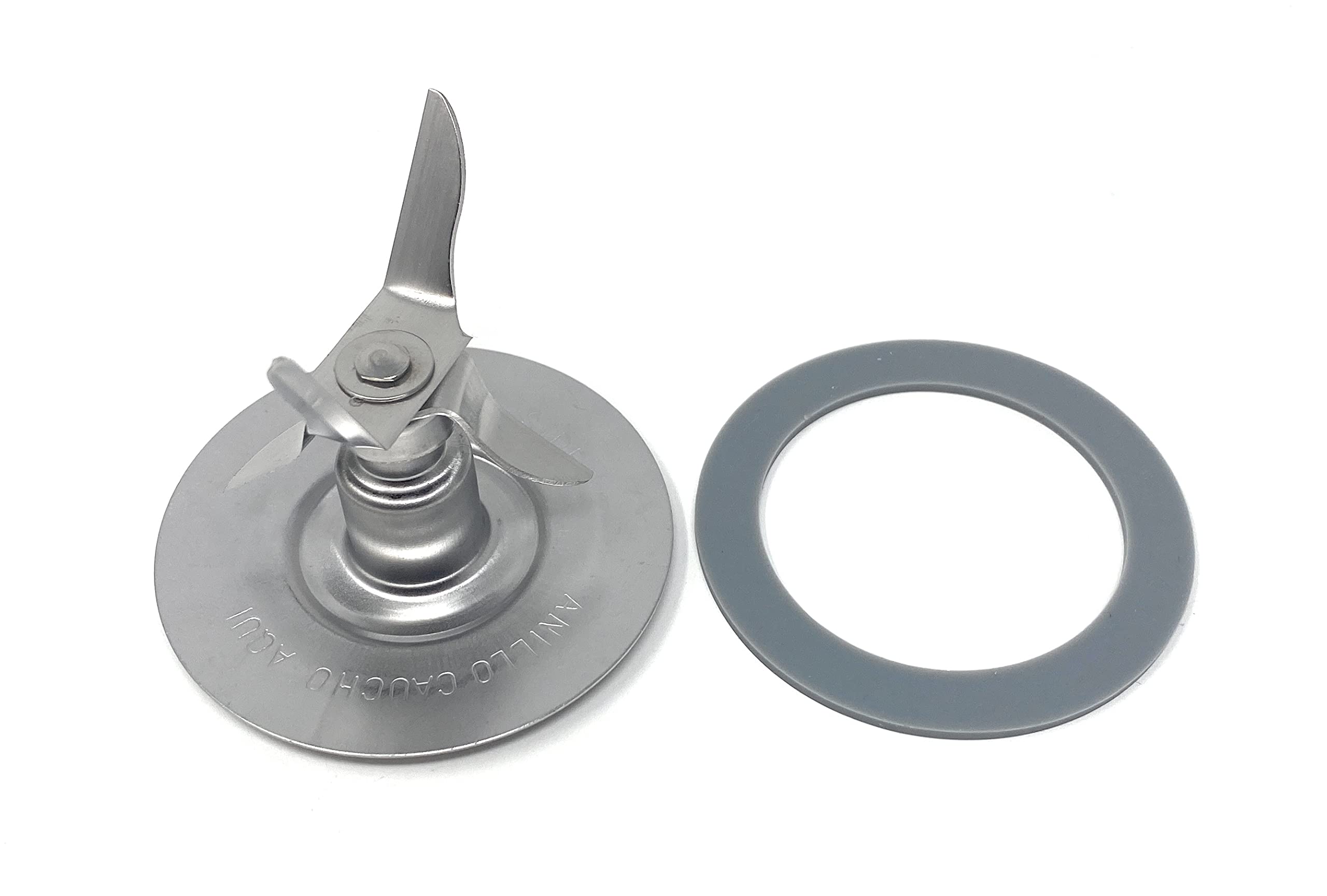 Osterizer Oster Blender Replacement Parts - 4961 4-Point Fusion Blade, 4902 Jar Bottom Cap & 2 Rubber Sealing Gaskets [60-073] - Compatible with Oster Blenders - Perfect for Smoothies, Juicing & Food Prep
