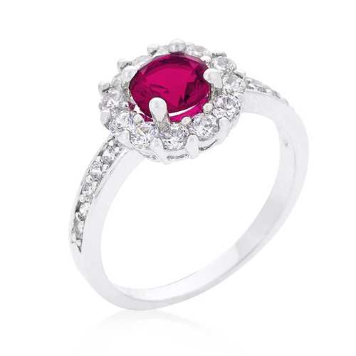 Bella Pink Birthstone Engagement Ring - Elegant & Unique Jewelry for Proposals, Anniversaries & Special Occasions
