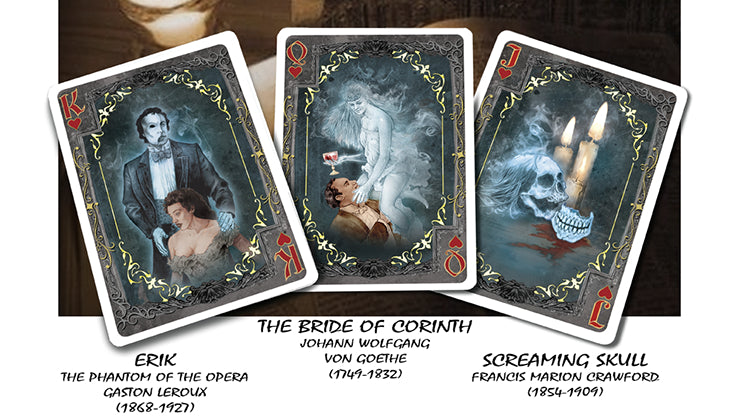 Ghost Stories Playing Cards - Spooky & Fun Card Game for Halloween Parties, Game Nights & Magic Tricks | Premium Quality Deck for Poker, Blackjack & Collectors
