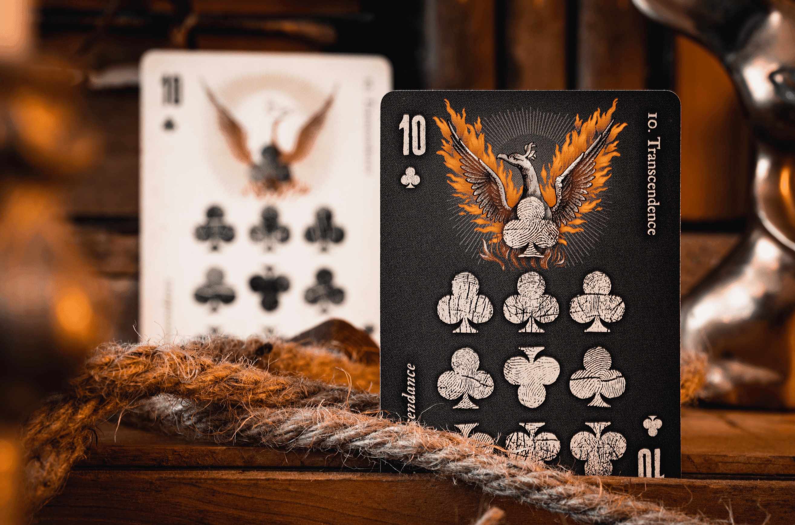 Cartomancer Shadow Playing Cards by Alain Benoit - Premium Gothic Tarot Cards for Magic Tricks, Fortune Telling & Cardistry | Perfect for Magicians, Tarot Readers & Collectors