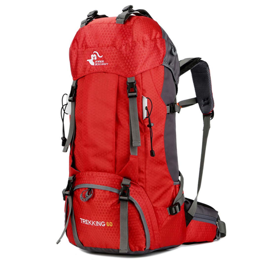 60L Large Waterproof Hiking Backpack for Men & Women - Outdoor Travel Trekking Climbing Backpack with Multiple Pockets - Perfect for Camping, Hiking and Adventure Sports