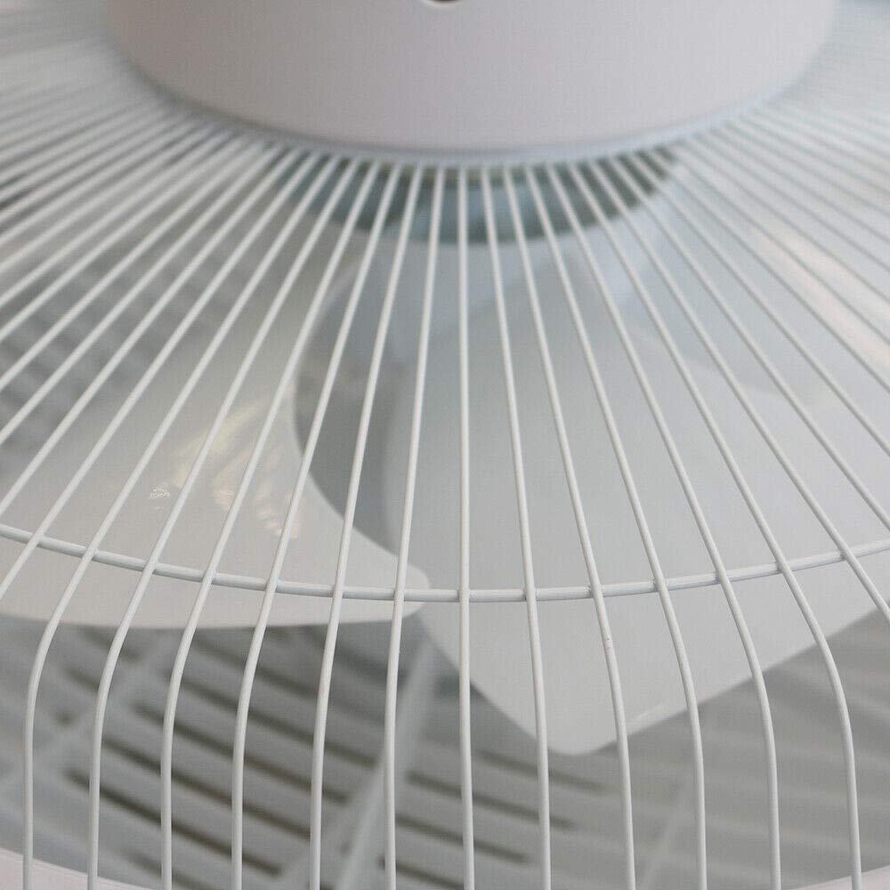 22-inch Dimmable LED Ceiling Fan with Remote - Pineapple Bead Cage Design, Adjustable Brightness for Bedroom, Living Room & Office - Energy Efficient Quiet Cooling Fan with Modern Lighting