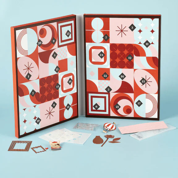 2024 DIY Advent Calendar - Creative Countdown to Christmas for Kids & Adults - Perfect for Holiday Crafting, Gifting & Festive Home Decor