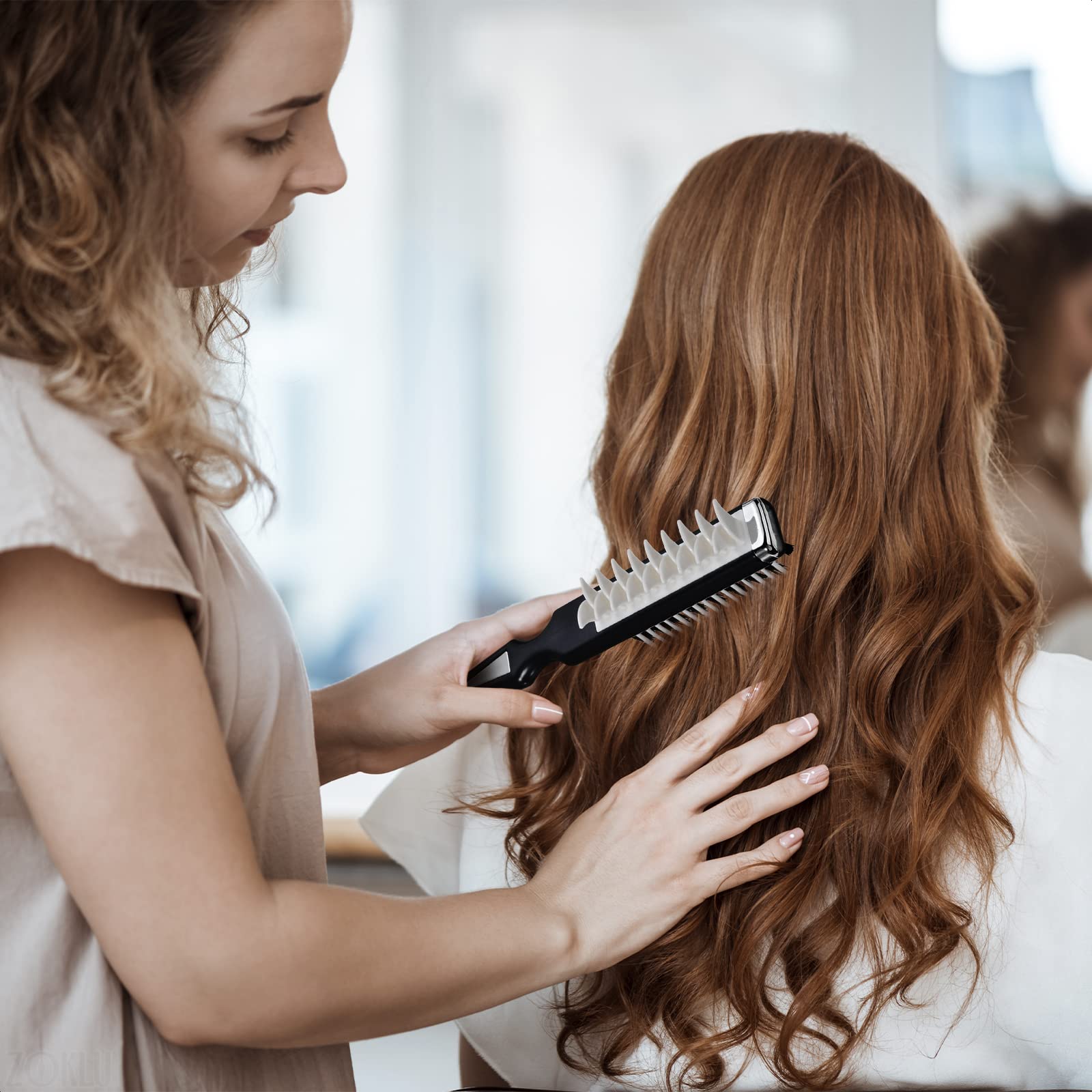 Best Curl Defining Brush for Curly Hair - Styling Brush for Wet & Dry Hair - Enhances Volume & Definition - Perfect for Daily Curly Hair Care & Salon Styling