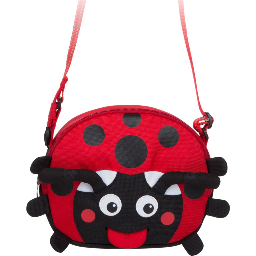 Affenzahn Mini Friend Sling Bag - Cute Ladybug Print Crossbody Purse for Kids & Toddlers | Perfect for School, Travel & Everyday Adventures