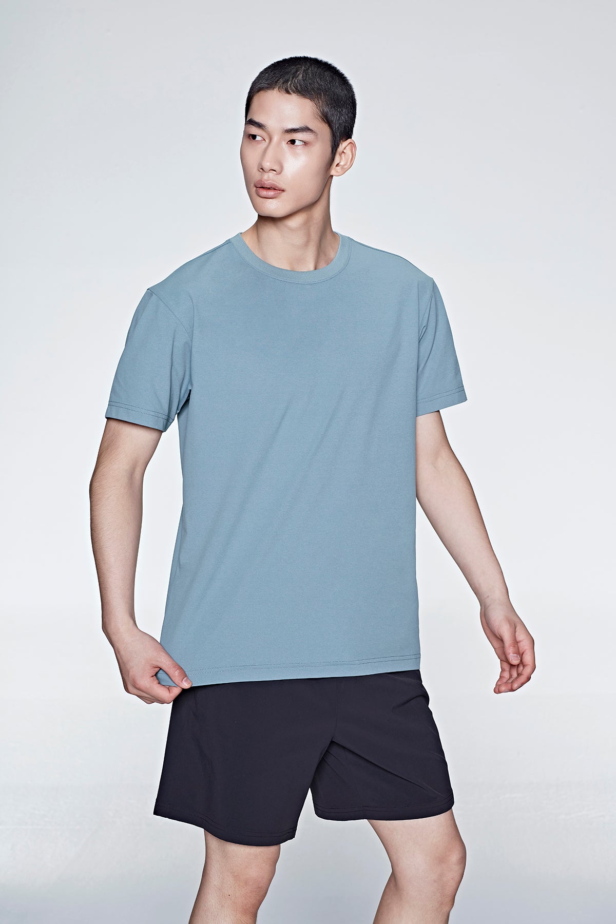 Men's Basic Stretch Slim Fit Short Sleeve T-Shirt - Comfortable Casual Tee for Everyday Wear, Gym & Outdoor Activities
