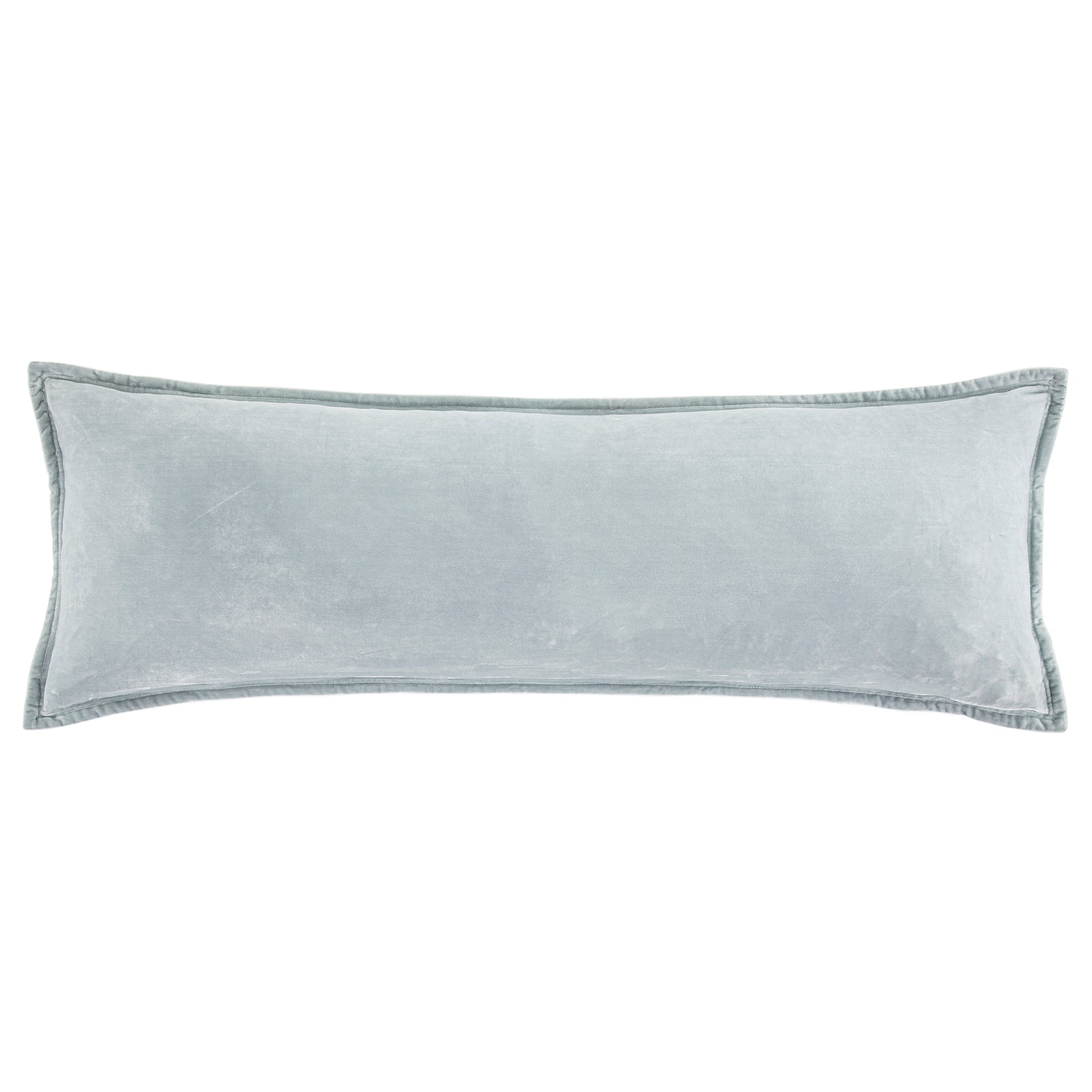 Stella Faux Silk Velvet Long Lumbar Pillow - Luxury Decorative Cushion for Sofa, Bed & Home Decor - Perfect for Living Room, Bedroom & Office