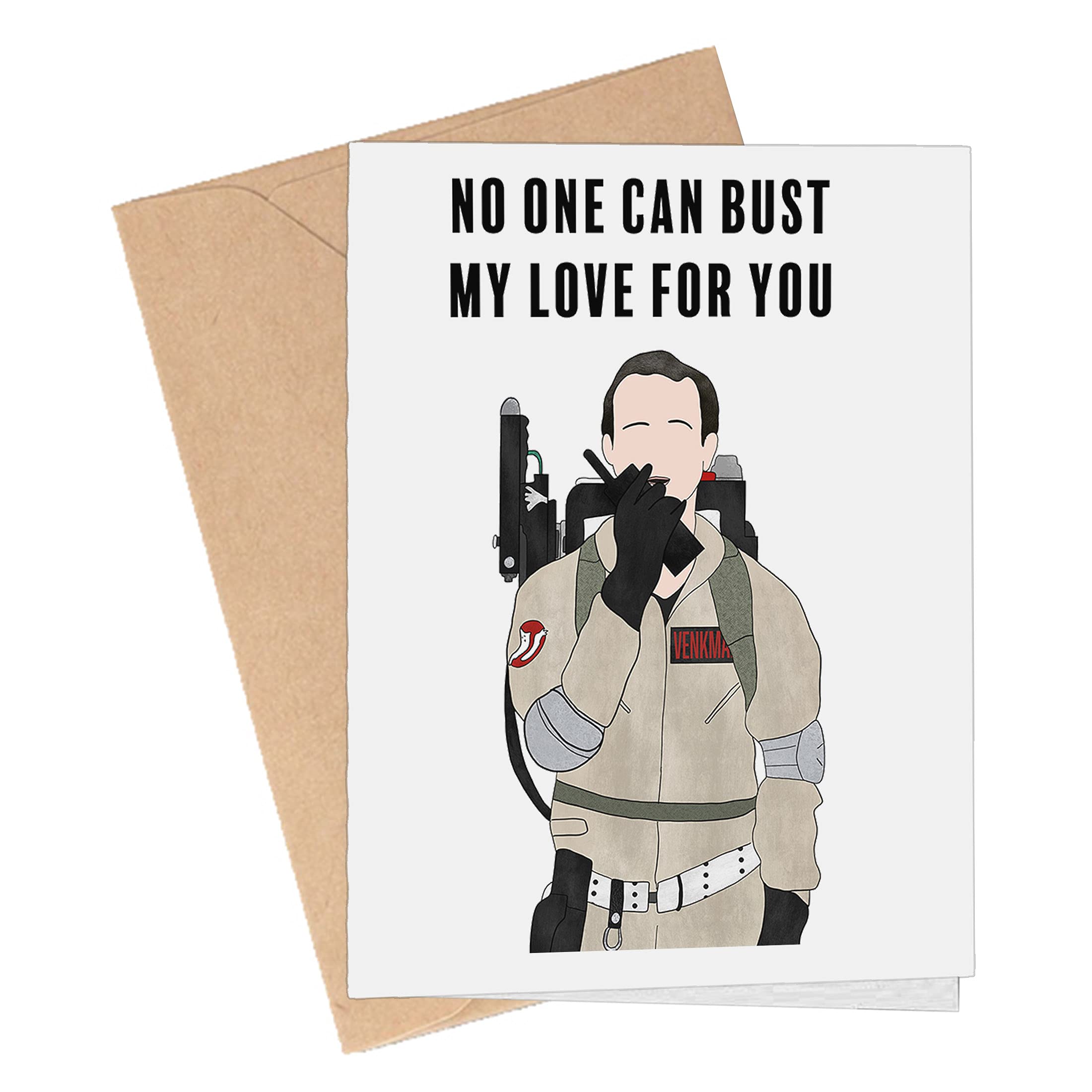 Ghostbusters Afterlife Anniversary Greeting Card - Funny Pun Birthday Card for Fans - Perfect for Halloween, Cosplay Parties & Movie Lovers