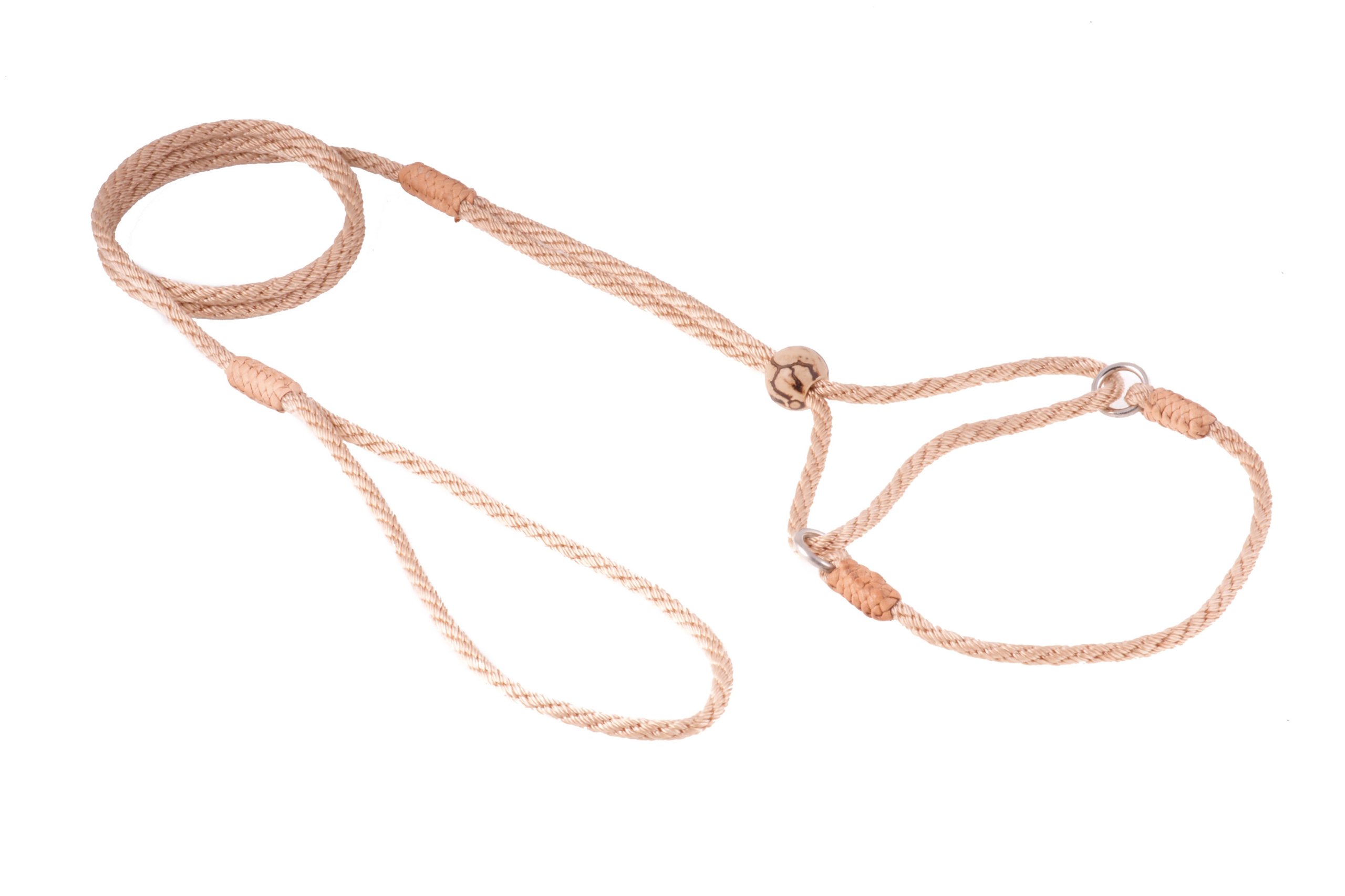 **Alvalley Martingale Dog Leash with Collar - Soft Nylon Adjustable Leash for Small & Medium Dogs - Includes Tagua Bead Stopper - Ideal for Training, Walking & Outdoor Adventures**