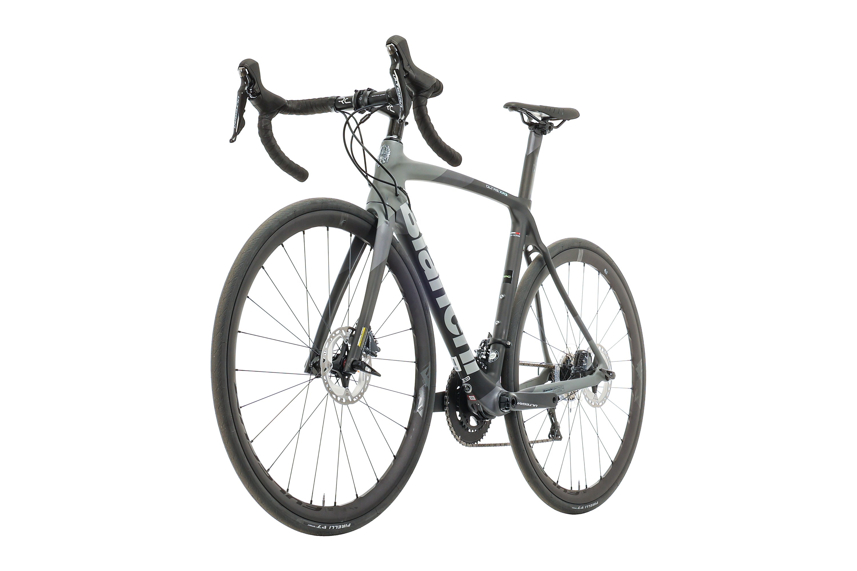 Bianchi Oltre XR3 CV Disc Ultegra Road Bike 2022 - 55cm Carbon Frame, Shimano Ultegra Groupset | Perfect for Racing, Endurance & Long-Distance Cycling