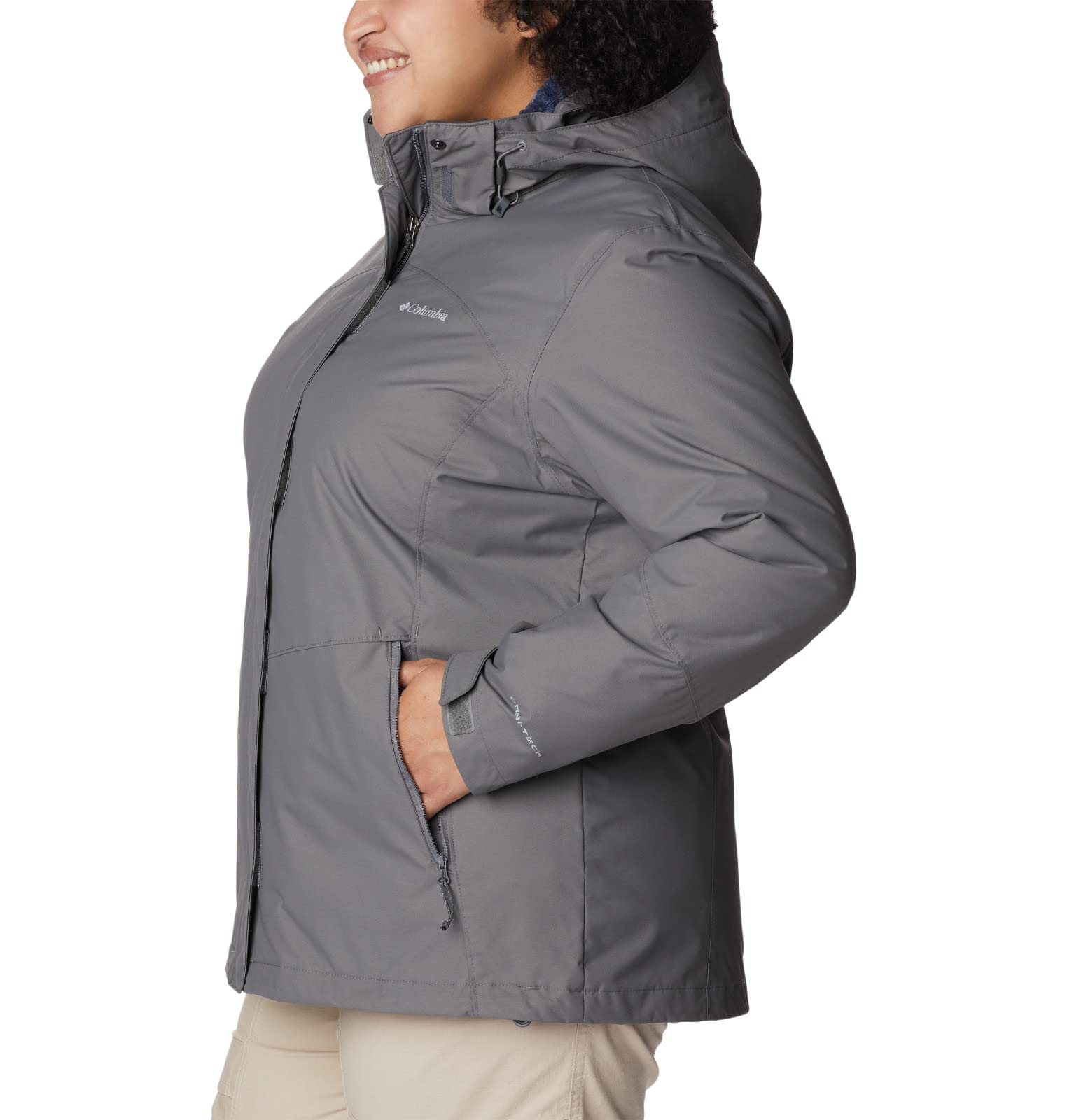 Columbia Women's Bugaboo II Fleece Interchangeable Jacket - Warm Winter Outerwear for Hiking, Camping & Outdoor Activities