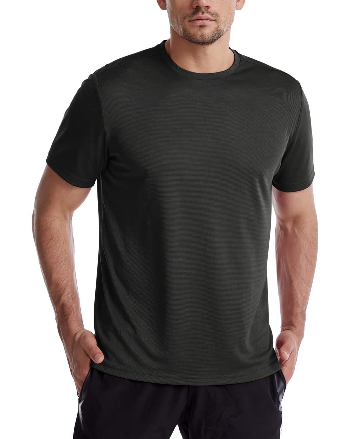 Best Moisture Wicking Quick Dry Workout Shirts for Men - Athletic Performance Gym T-Shirts for Running, Training & Fitness