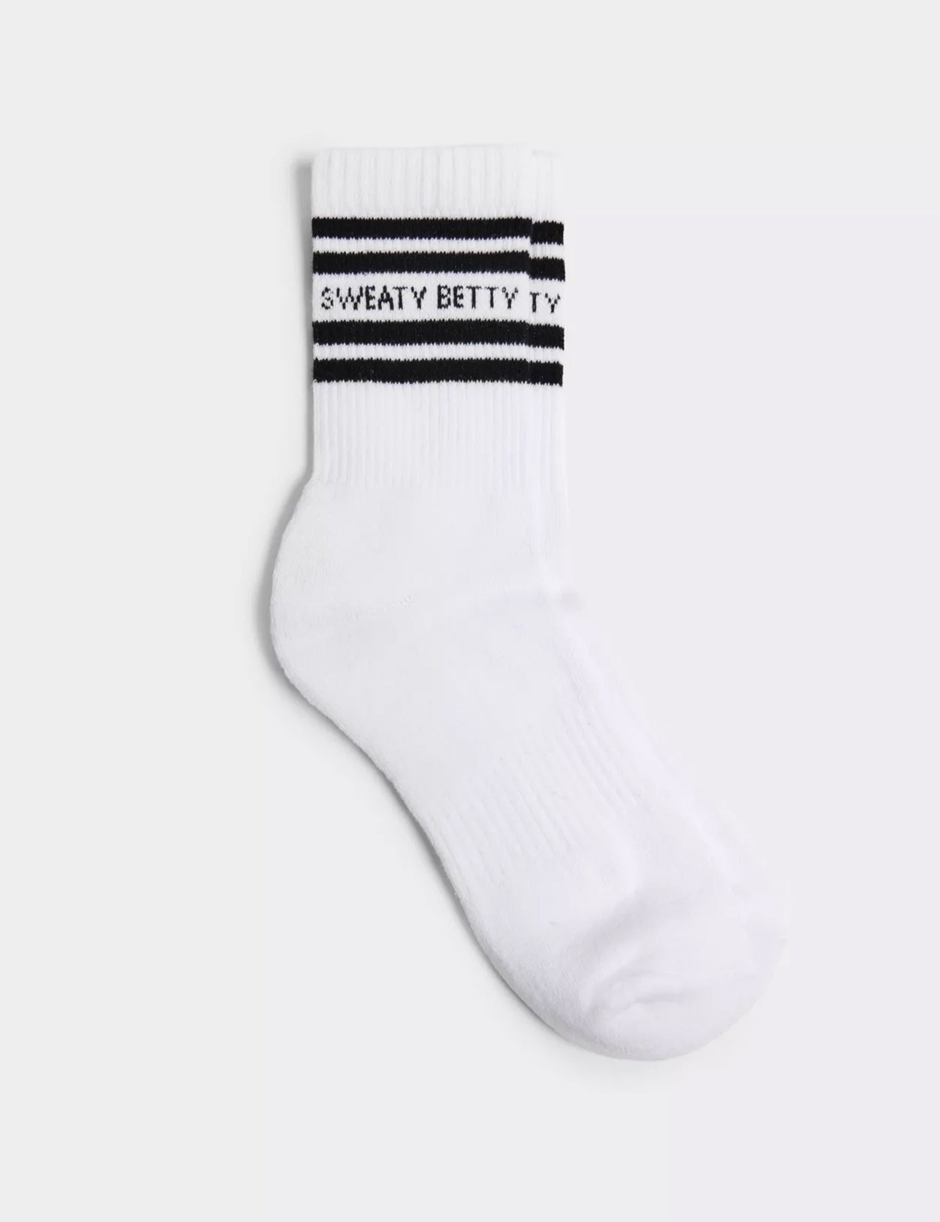 Varsity Slogan Socks - White & Black Crew Socks for School, Sports & Casual Wear | Trendy Athletic Socks for Teens & Adults