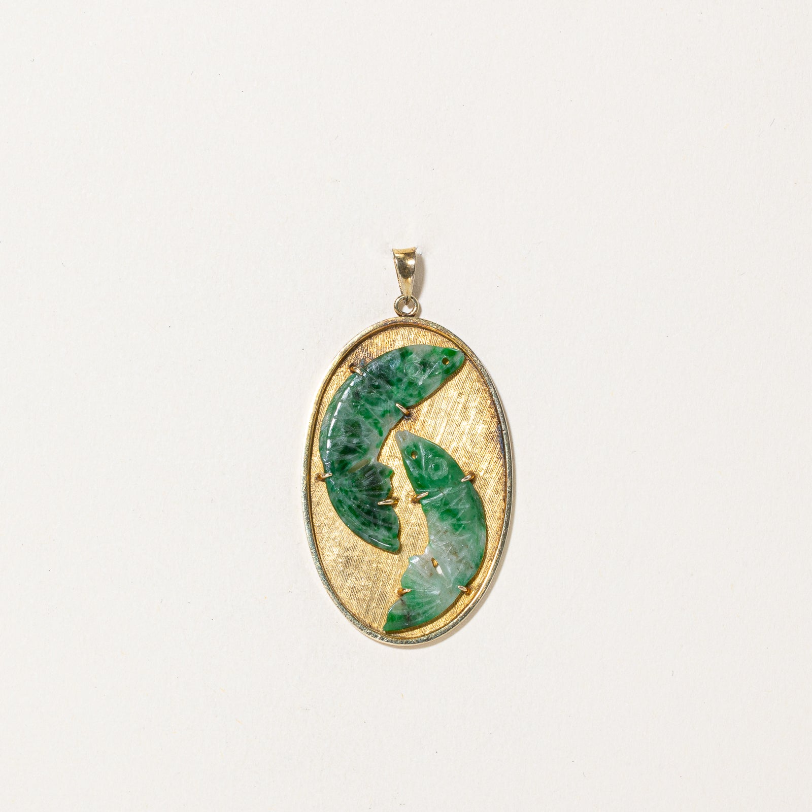 Natural Jadeite Pisces Pendant Necklace - 4.00ctw Genuine Green Jade Zodiac Fish Charm for Women | Perfect Birthday Gift, Spiritual Jewelry & Fashion Accessory for Daily Wear