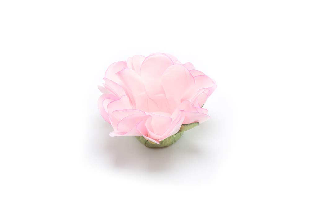 Handmade Pink Paper Truffle Cups - 20 Pack | Eco-Friendly Chocolate Candy Liners & Wrappers for Truffles, Brigadeiro, Cupcakes | Perfect for Party Favors, Wedding Desserts, Holiday Treats & DIY Candy Making