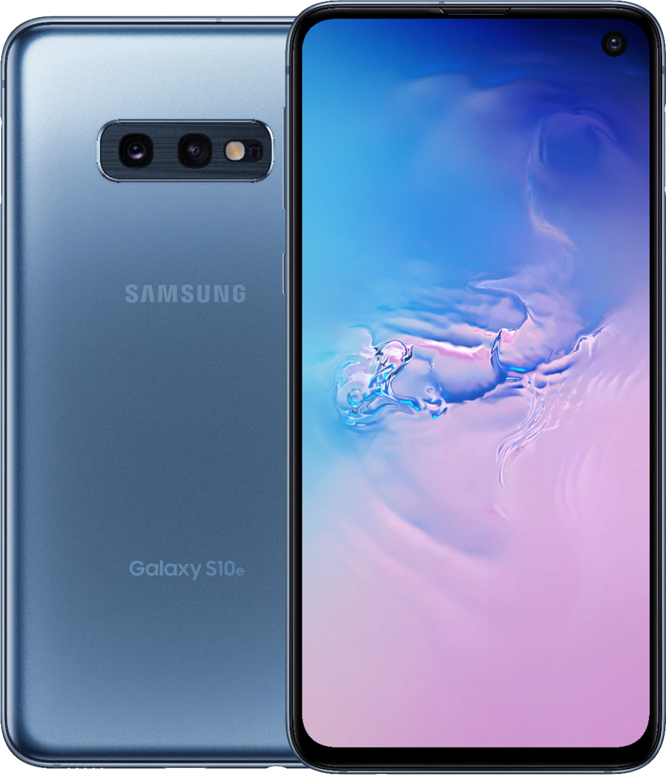 Samsung Galaxy S10e 128GB Prism Blue - AT&T Unlocked Smartphone | Fast Performance, Dual Camera, Wireless Charging | Perfect for Travel, Work & Entertainment