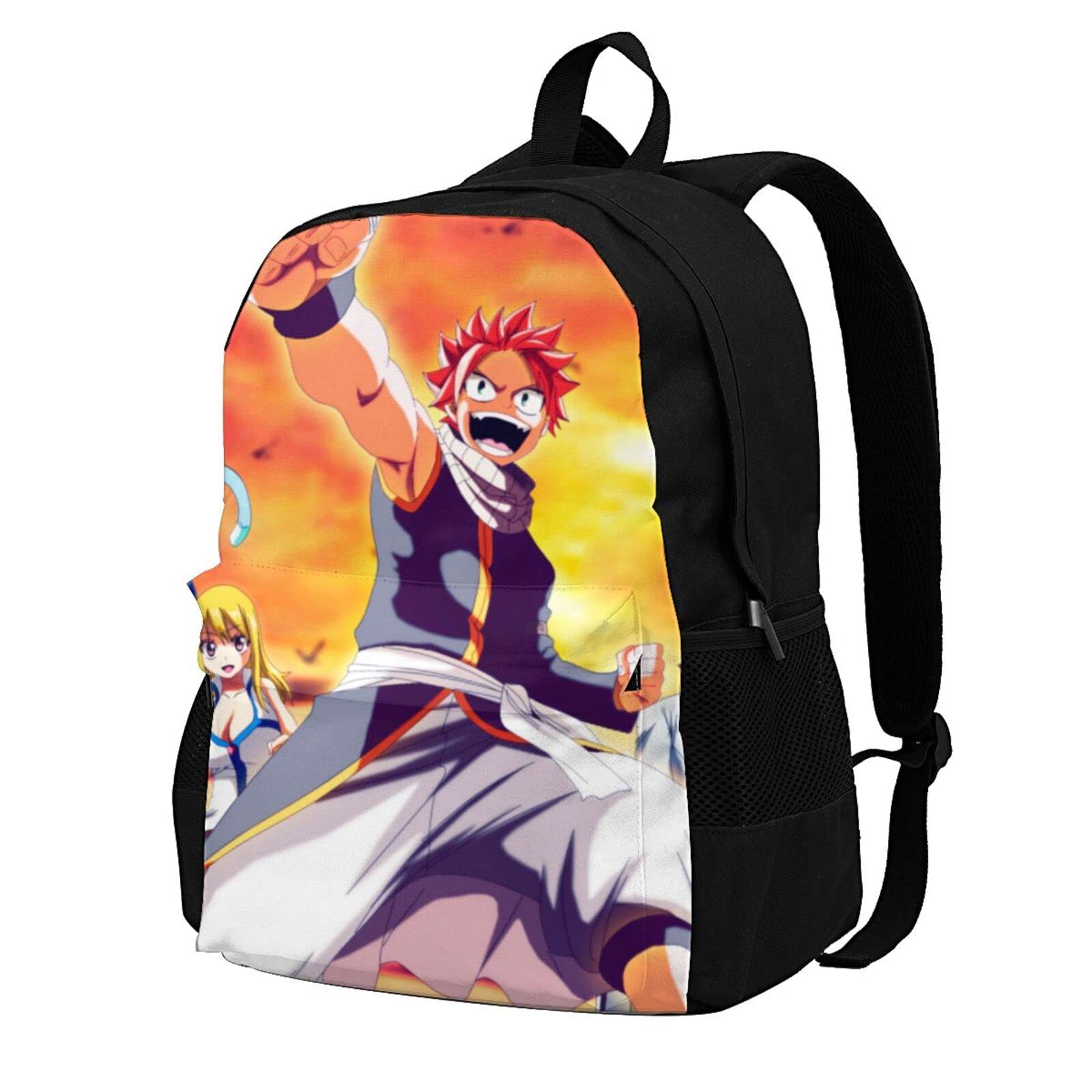 Fairy Tail Unisex Travel Backpack - Lightweight Casual Laptop Bag with 15 Inch Laptop Compartment | Perfect for College, Work Commute & Weekend Getaways