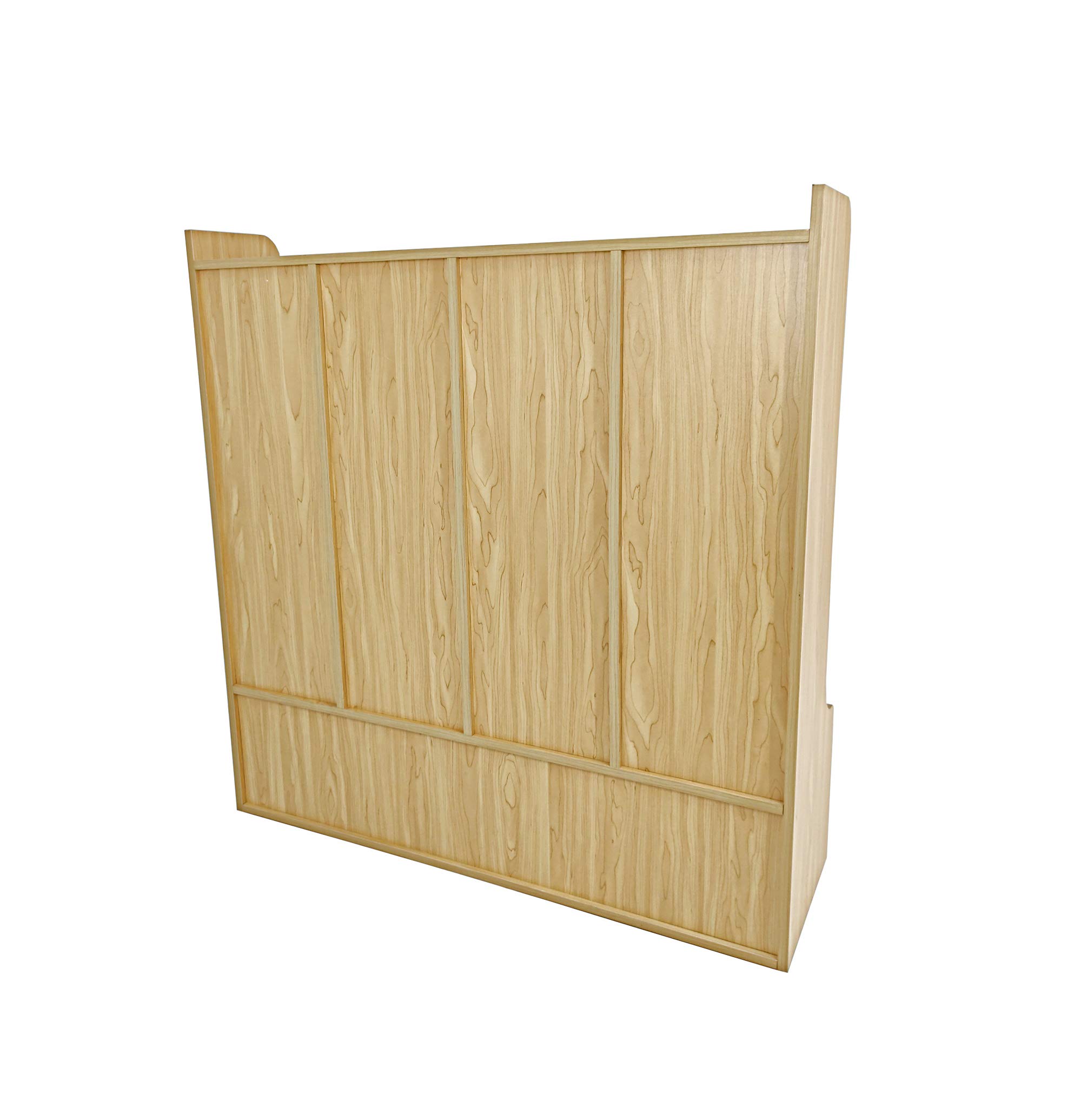 FixtureDisplays® 4-Section Kids School Coat Locker with Bench & Cubbies - 41