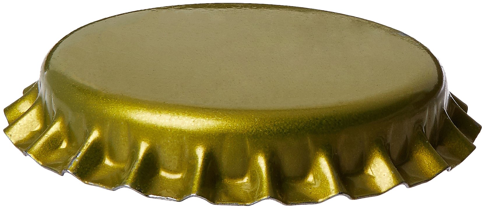 144pcs Plain Gold Beer Bottle Crown Caps - Premium Bottle Seals for Homebrewing, Craft Beer & Beverage Bottling - Ideal for Brewers, DIY Enthusiasts & Commercial Use