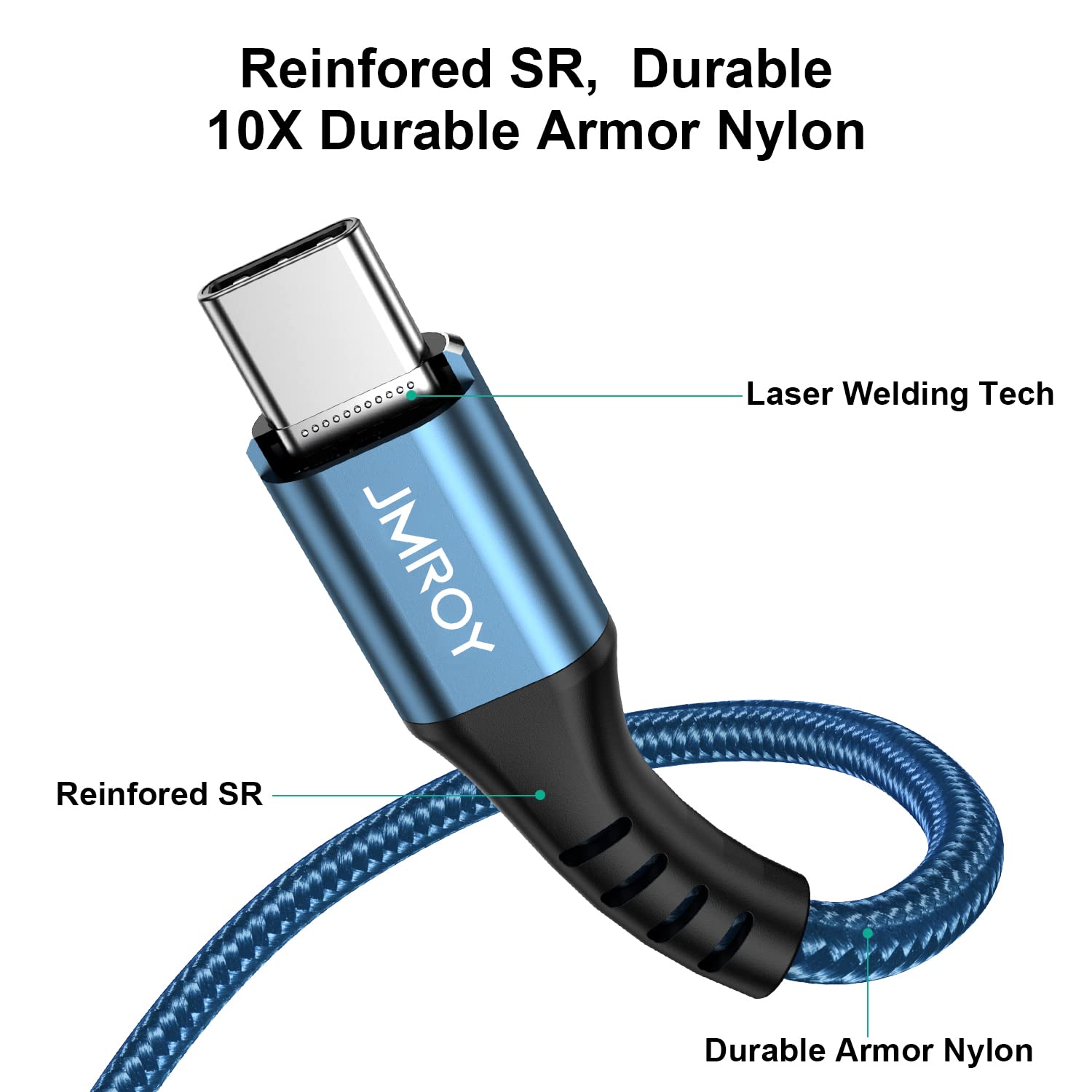 240W USB C to USB C Fast Charging Cable [2-Pack 6.6ft] - Compatible with MacBook Pro/Air, iPhone 15/Pro/Plus/Max, Samsung Galaxy S23, Google Pixel - High-Speed PD Charger for Laptops, Phones & Tablets - Perfect for Home, Office & Travel Charging