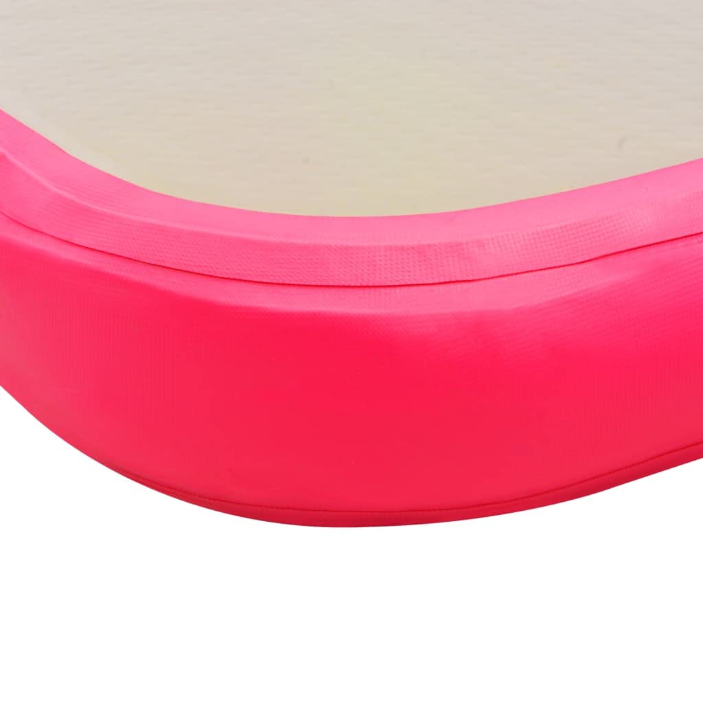Inflatable Air Track Mat for Gymnastics, Tumbling & Training - Heavy Duty PVC with Air Pump - Perfect for Home, Gym & Outdoor Use