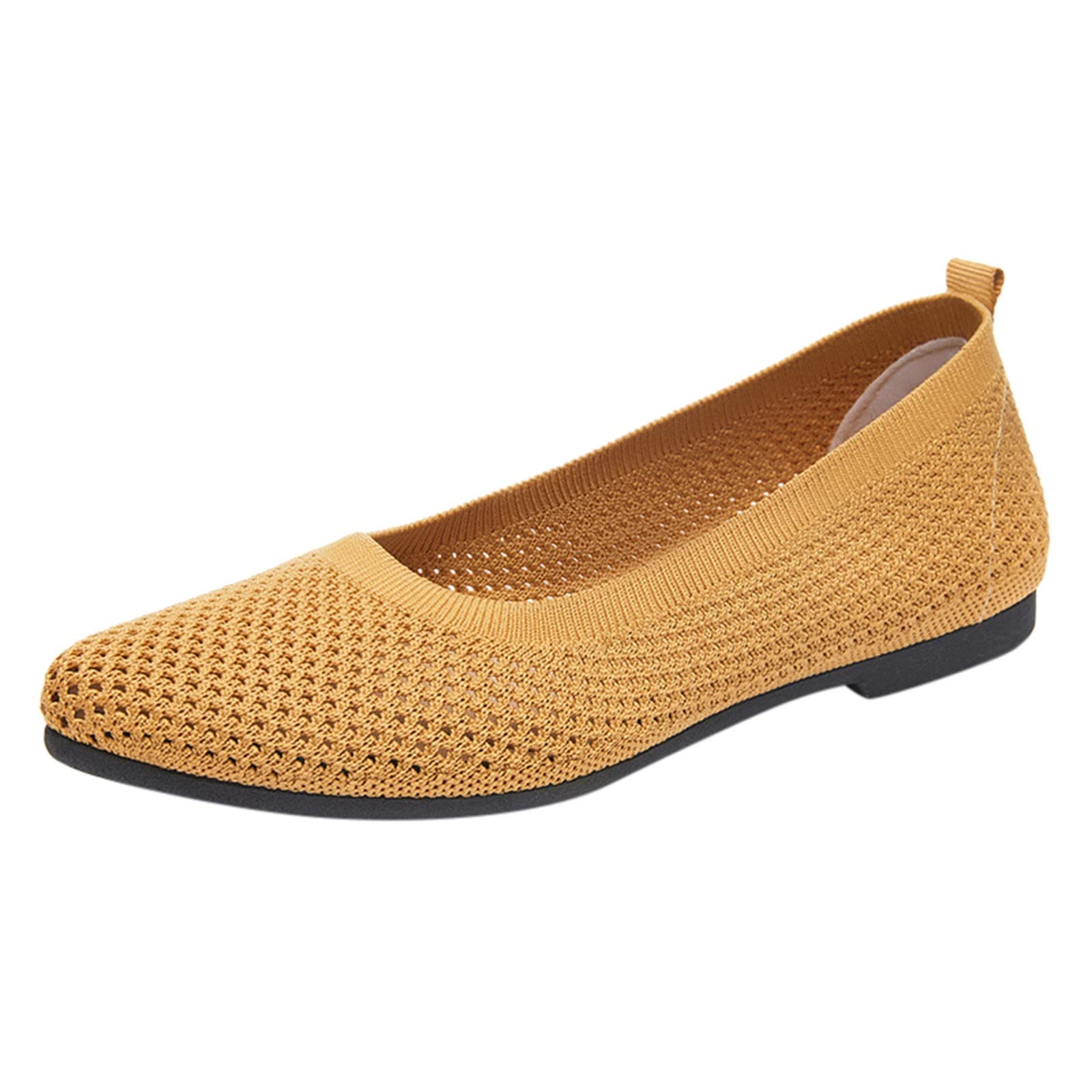 YSJZBS Women's Breathable Lace-Up Flats - Lightweight Casual Shoes for Work & Sports | Unisex Comfortable Wide Width Sneakers for Walking, Gym & Everyday Wear