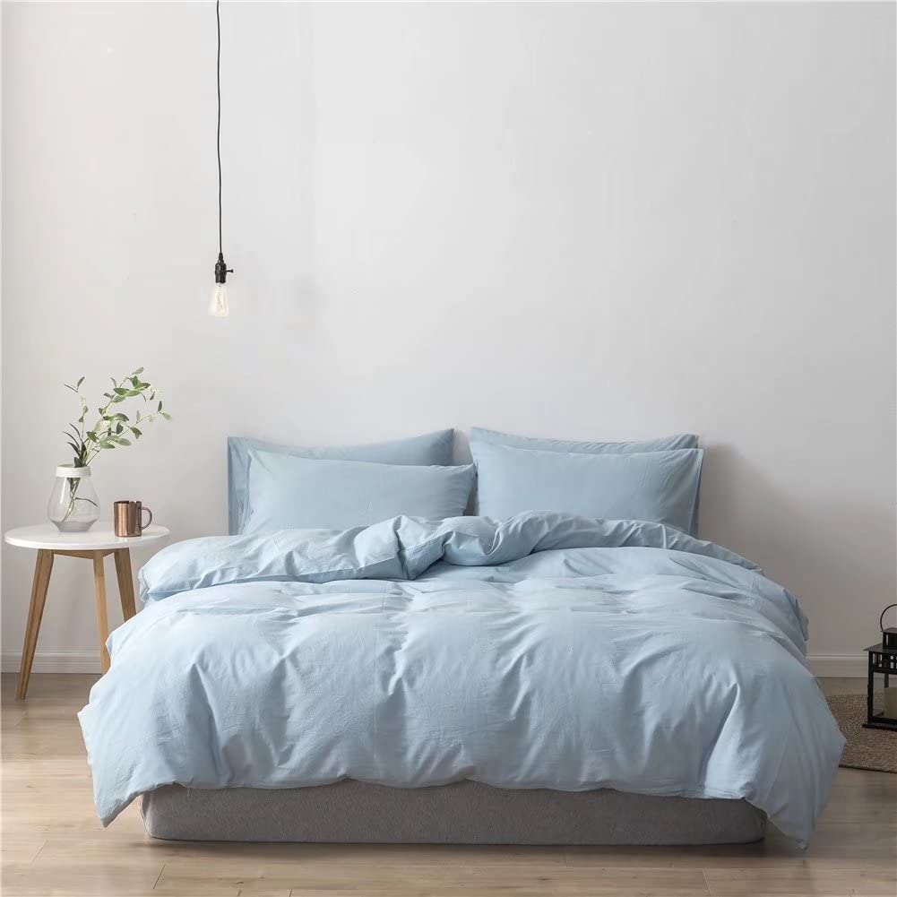 Floral Duvet Cover Set - Full Size Botanical Bedding with 2 Pillowcases | Soft Lightweight Microfiber Comforter Cover for Men, Women, Boys & Girls | Perfect for Spring Bedroom Decor, Guest Room & Cozy Home Styling