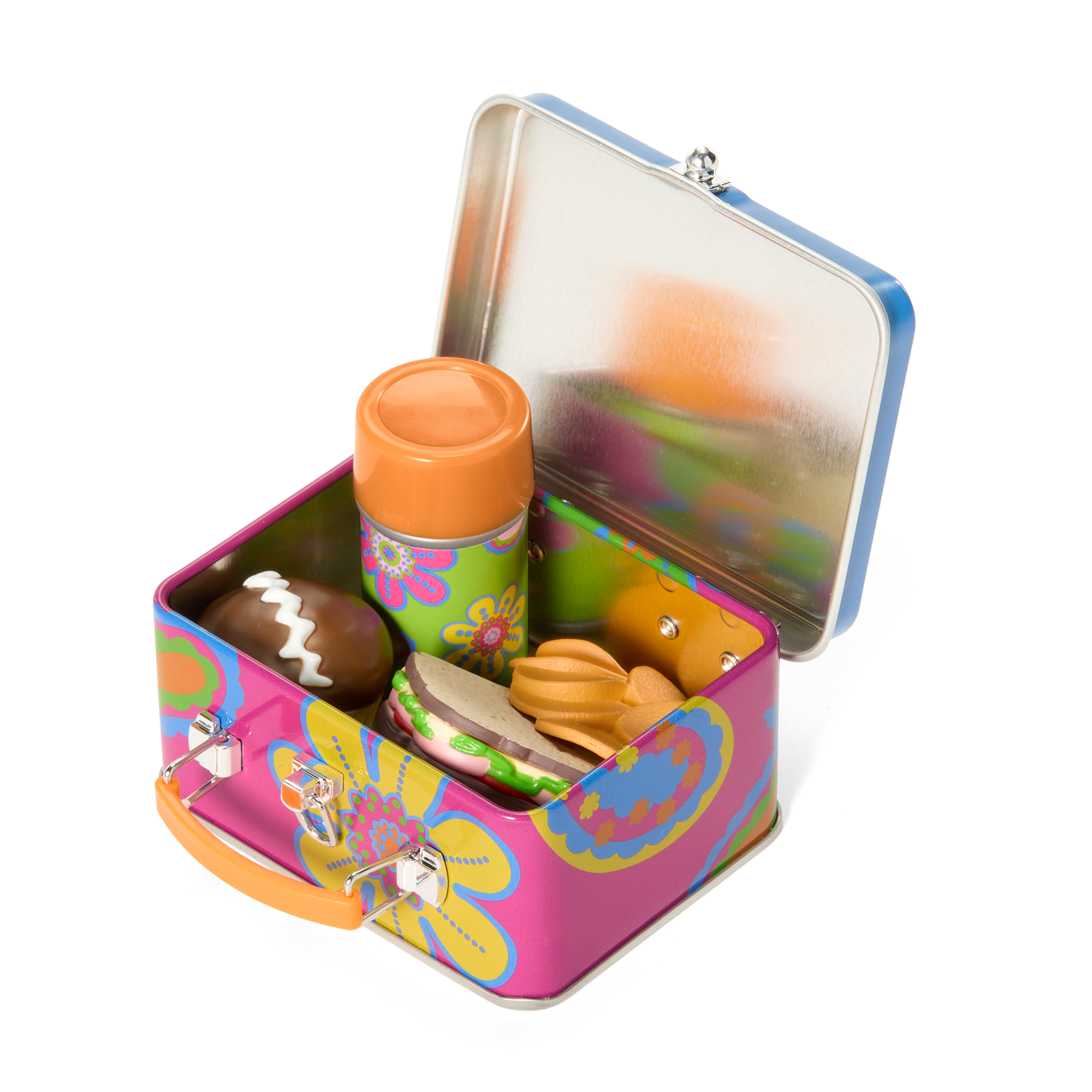 Julie's™ 18 Inch Doll School Lunch Box - Perfect for American Girl Dolls & Historical Characters - Great for Playtime, Collecting & Gift Giving