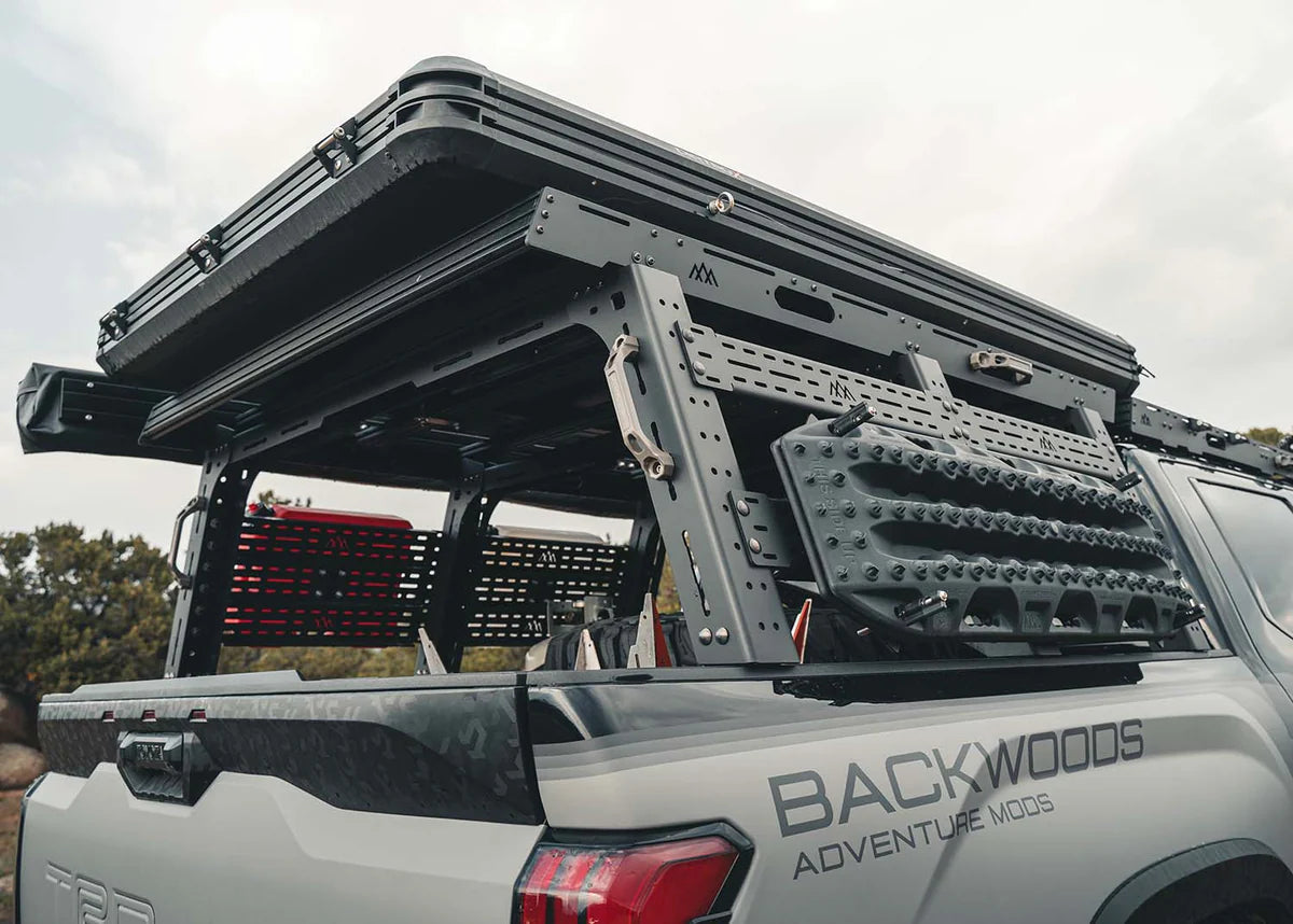 2022+ Toyota Tundra Full Height Bed Rack | Heavy Duty Aluminum Truck Rack for Overlanding & Off-Road Adventures | Perfect for Camping Gear, Roof Tents & Outdoor Equipment Storage