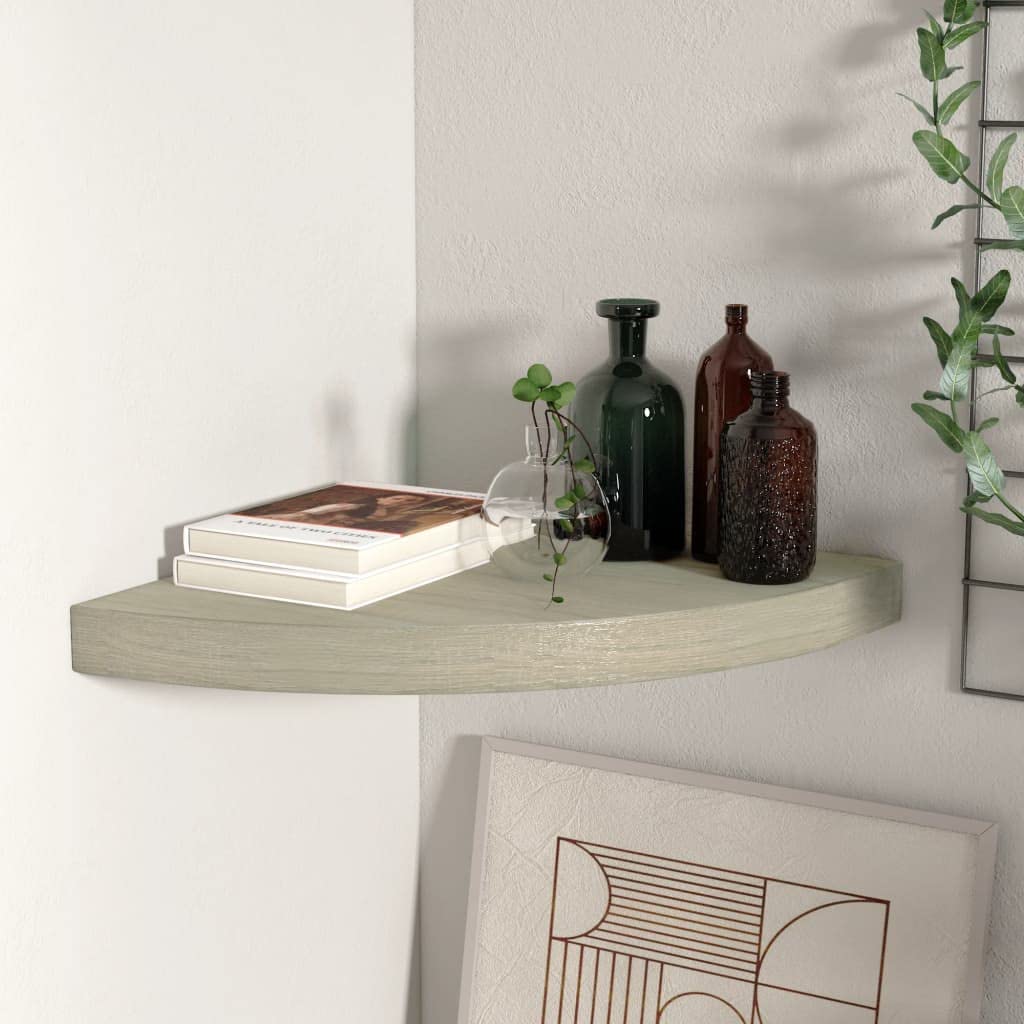 Floating Corner Shelf Set - 13.8