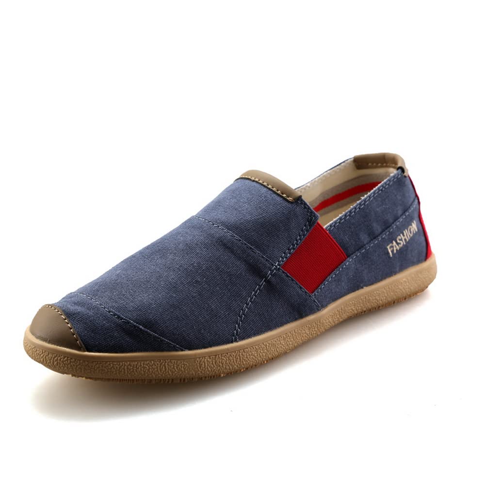 Men's Slip-On Loafers - Lightweight Comfortable Non-Slip Boat Shoes for Walking & Outdoor Casual Wear | Perfect for Work, Travel & Everyday Use