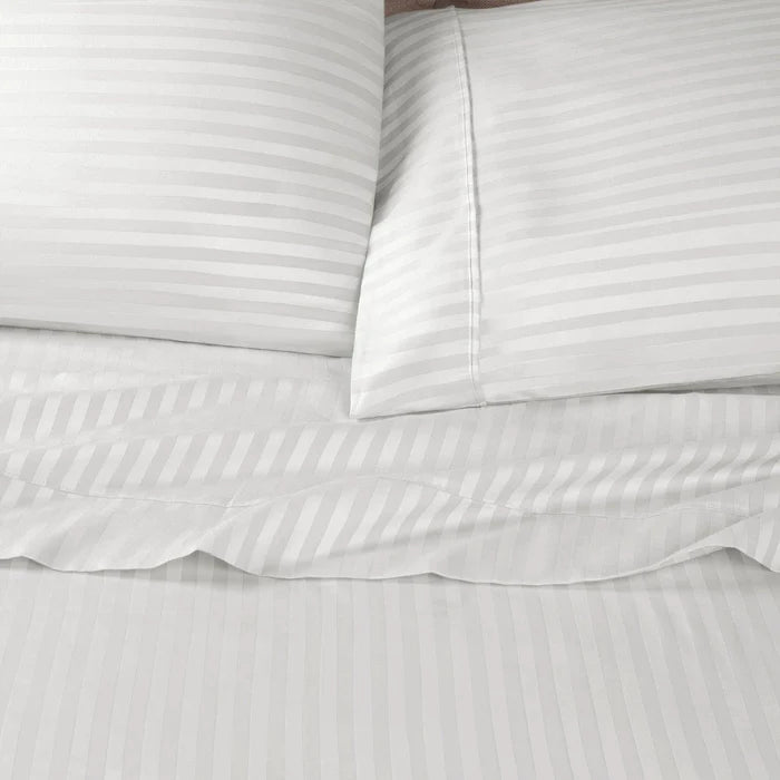 Premium Egyptian Cotton 600 Thread Count Pillowcase Set (2-Piece) - Soft & Breathable Bedding for Luxurious Sleep - Perfect for Master Bedroom, Guest Room & Hotel Use