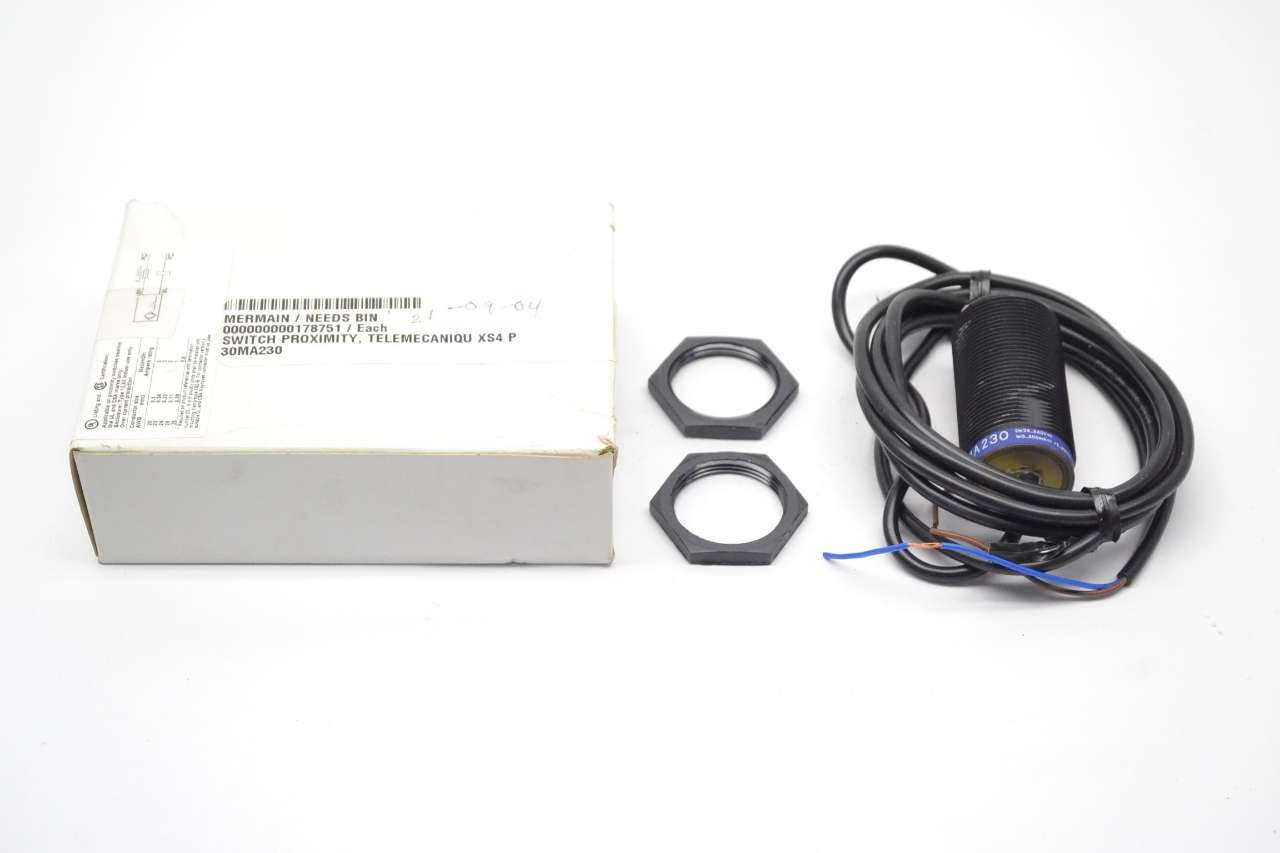 Inductive Proximity Sensor 240V AC 300mA XS Series - Perfect for Industrial Automation, Conveyor Systems & Machine Safety Applications