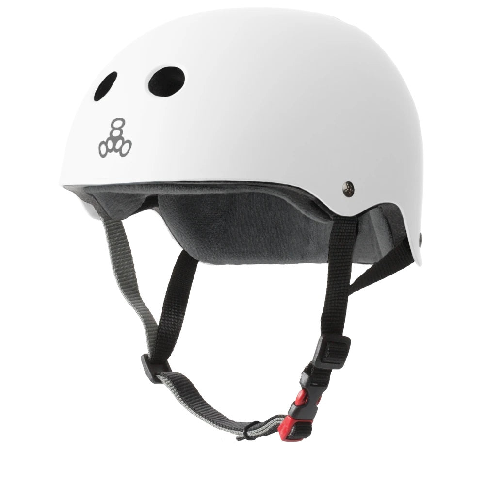 Triple 8 Certified Sweatsaver Helmet - Skateboard, Bike & Scooter Safety Gear for Kids & Adults - Perfect for Skate Parks, BMX Riding & Urban Commuting