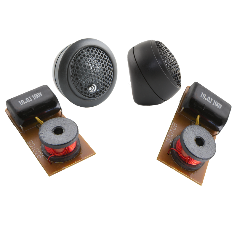 60 Watts RMS 25mm Silk Dome Tweeters - High-Quality Multi Mounting Car Audio Tweeters for Enhanced Sound Clarity in Vehicles & Home Audio Systems