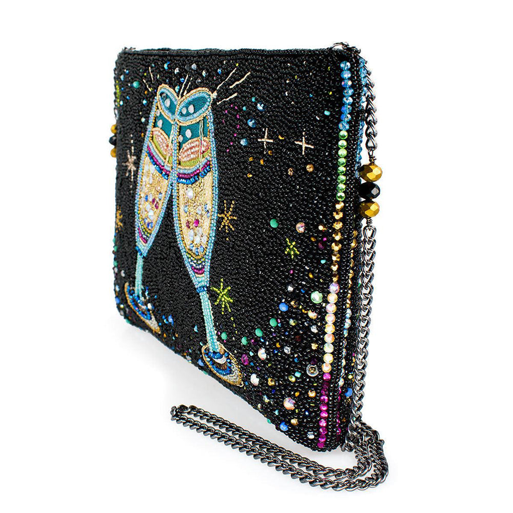 Stylish Mary Frances 'Cheers to That' Crossbody Handbag for Women - Perfect for Parties, Date Nights & Everyday Use