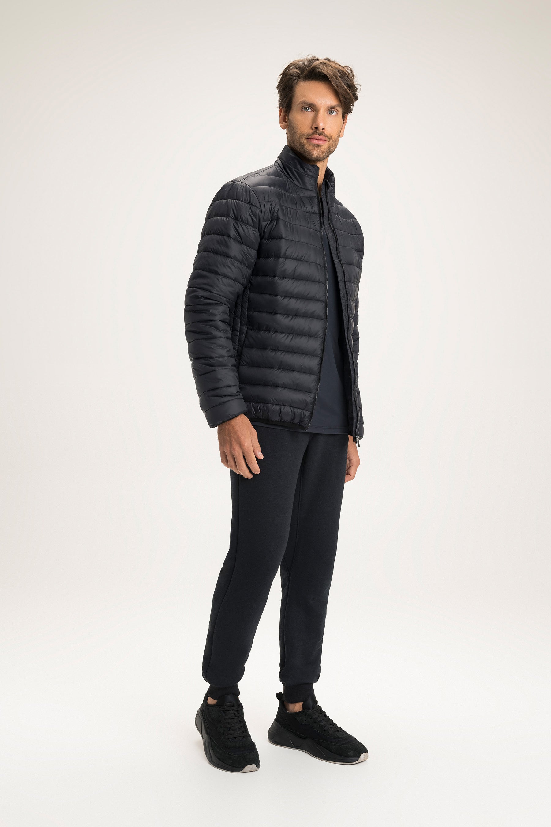 Men's Winter Puffer Jacket - Lightweight Warm Quilted Down Coat for Outdoor Activities, Hiking & Travel