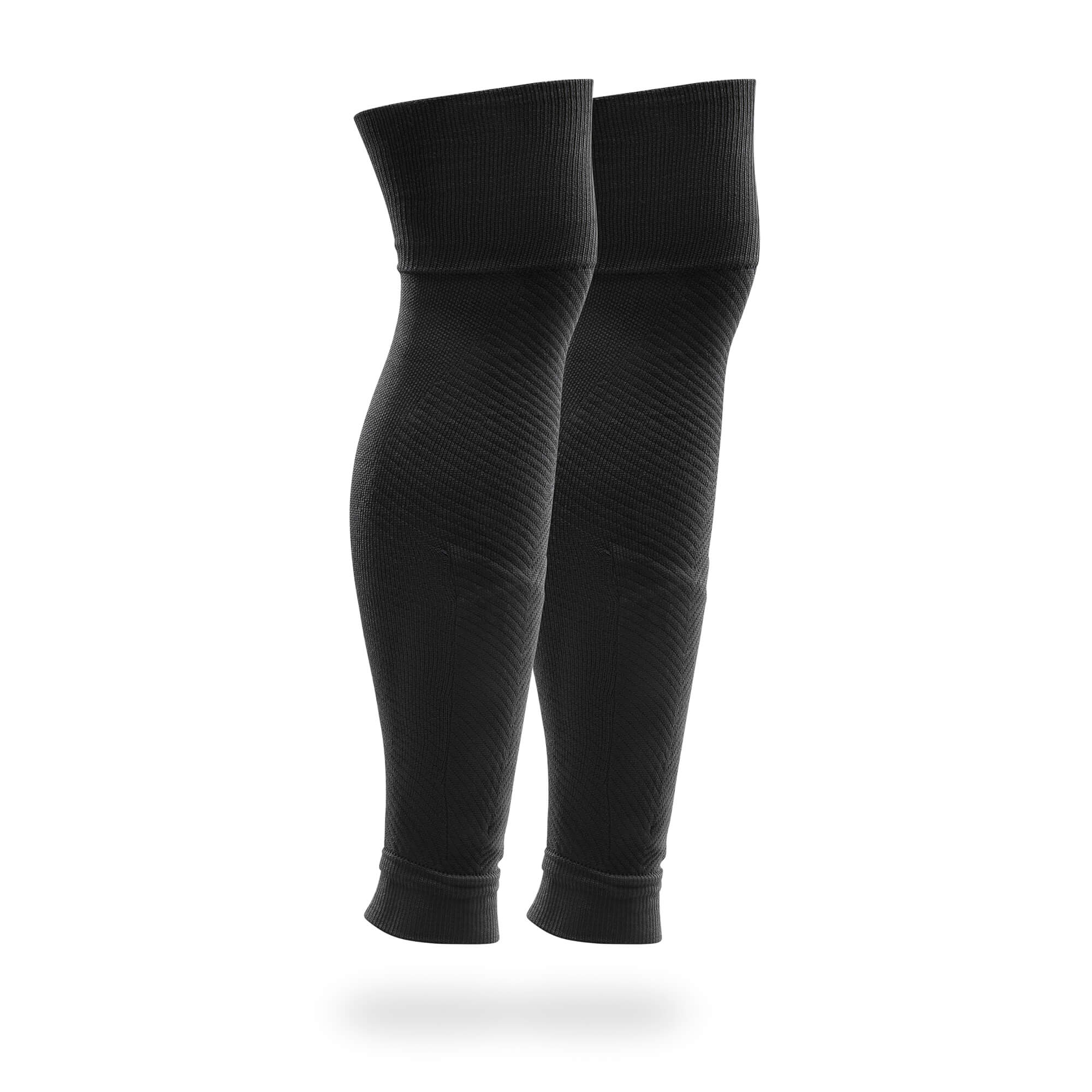Marcy Sports Footless Soccer Socks - Compression Socks for Shin Guards | Breathable Athletic Socks for Soccer Players & Athletes | Perfect for Training, Matches & Sports Performance