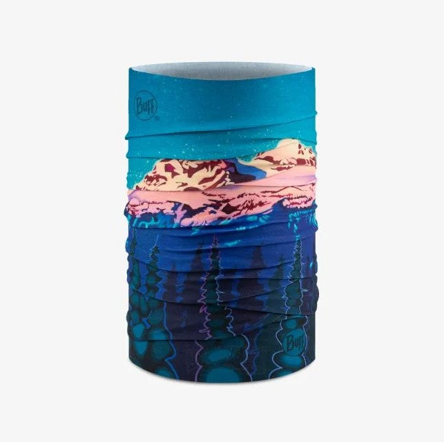 BUFF Original Alpenglow Multi-Functional Headwear - UV Protection, Moisture Wicking for Hiking, Running, Cycling & Outdoor Adventures