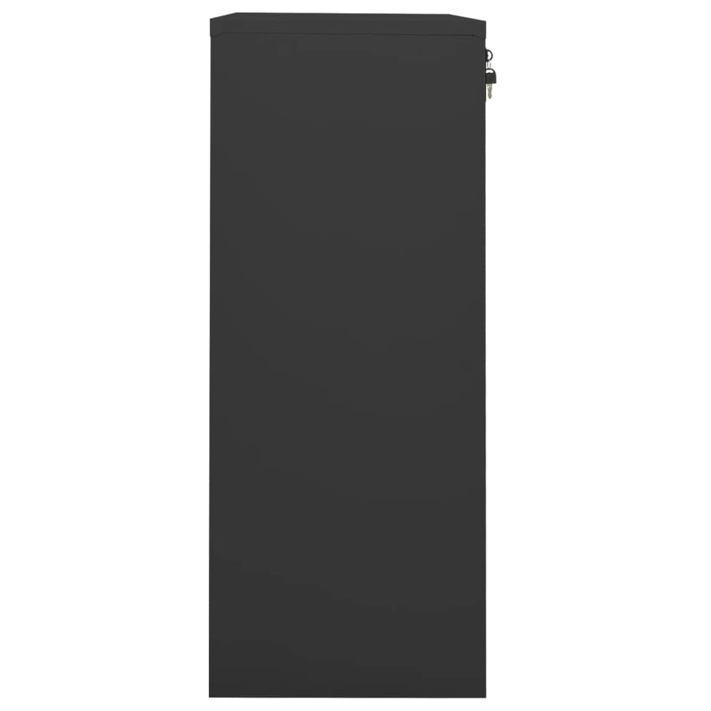 Space Saving Steel Storage Cabinet with Lock - 35.4