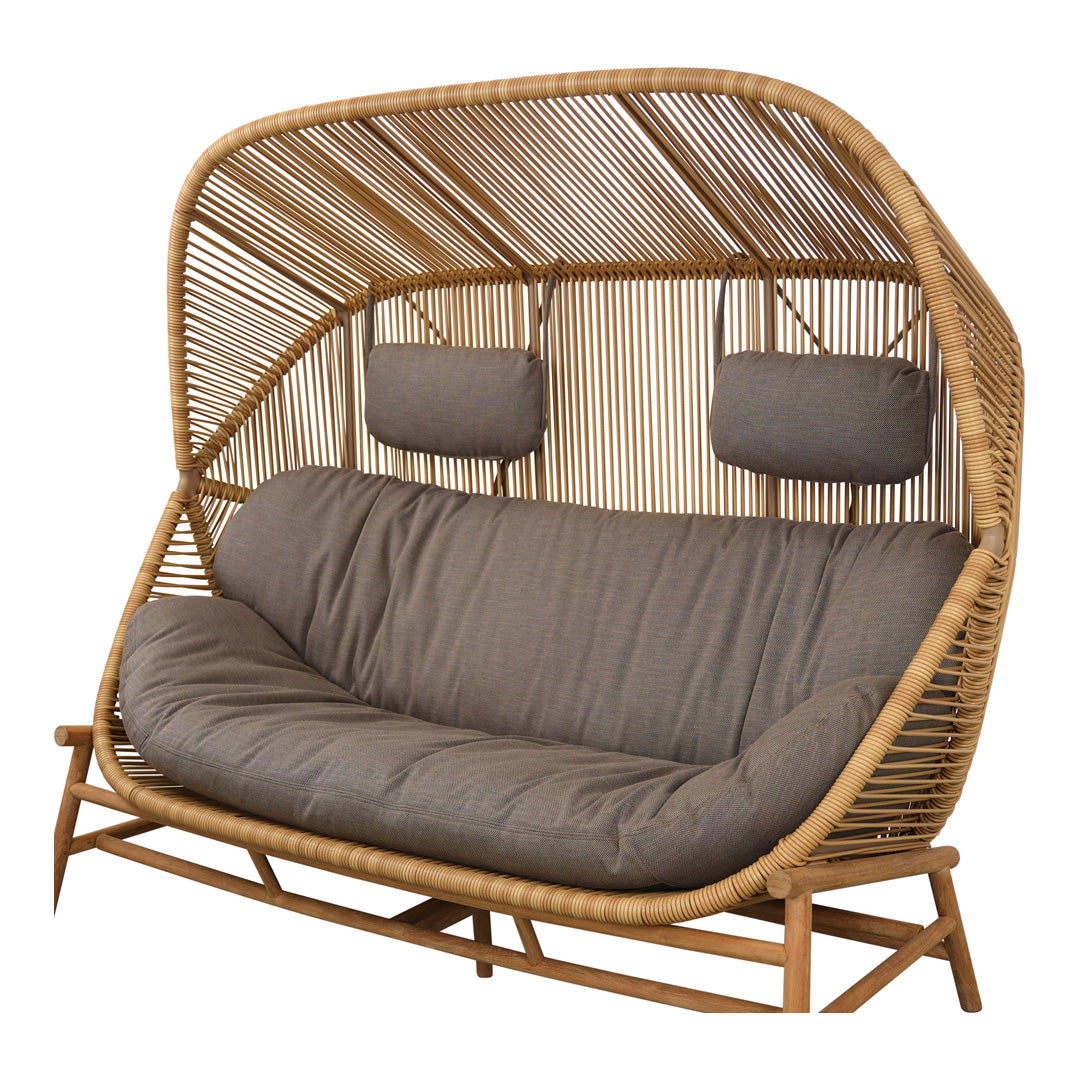 Hive 2-Seater Sofa - Modern Fabric Loveseat for Small Spaces | Perfect for Living Room, Apartment & Office Waiting Area