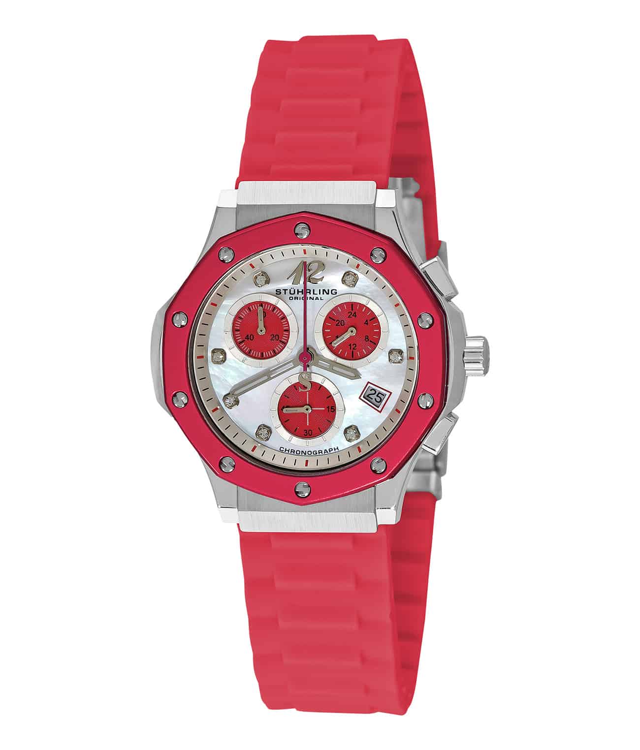 Cosmo Girl 180R 37mm Quartz Chronograph Watch for Women - Stylish & Waterproof - Perfect for Casual Wear, Office & Special Occasions