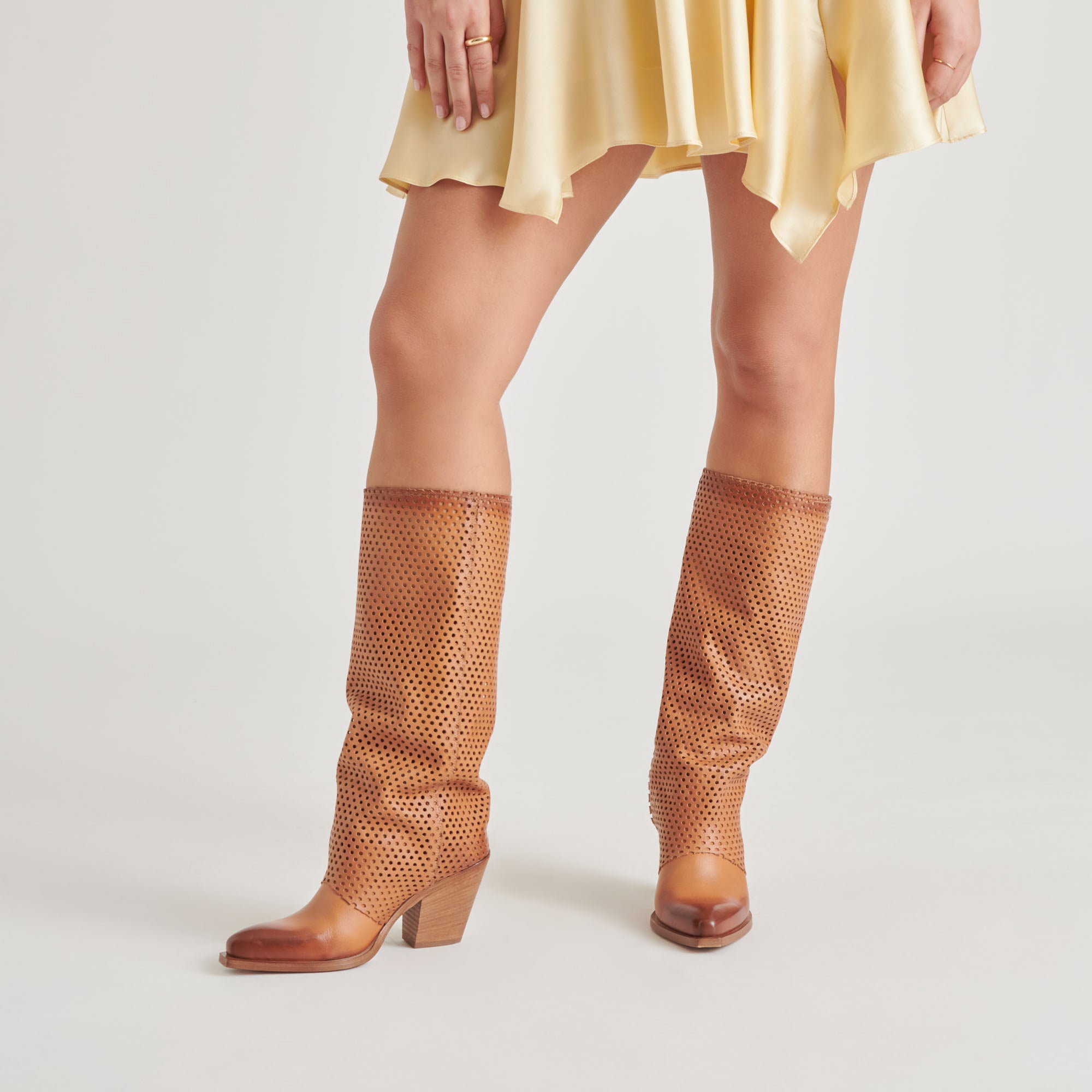 BOONE COGNAC LEATHER BOOTS - Premium Handmade Leather Boots for Men & Women | Perfect for Outdoor Adventures, Hiking & Casual Wear