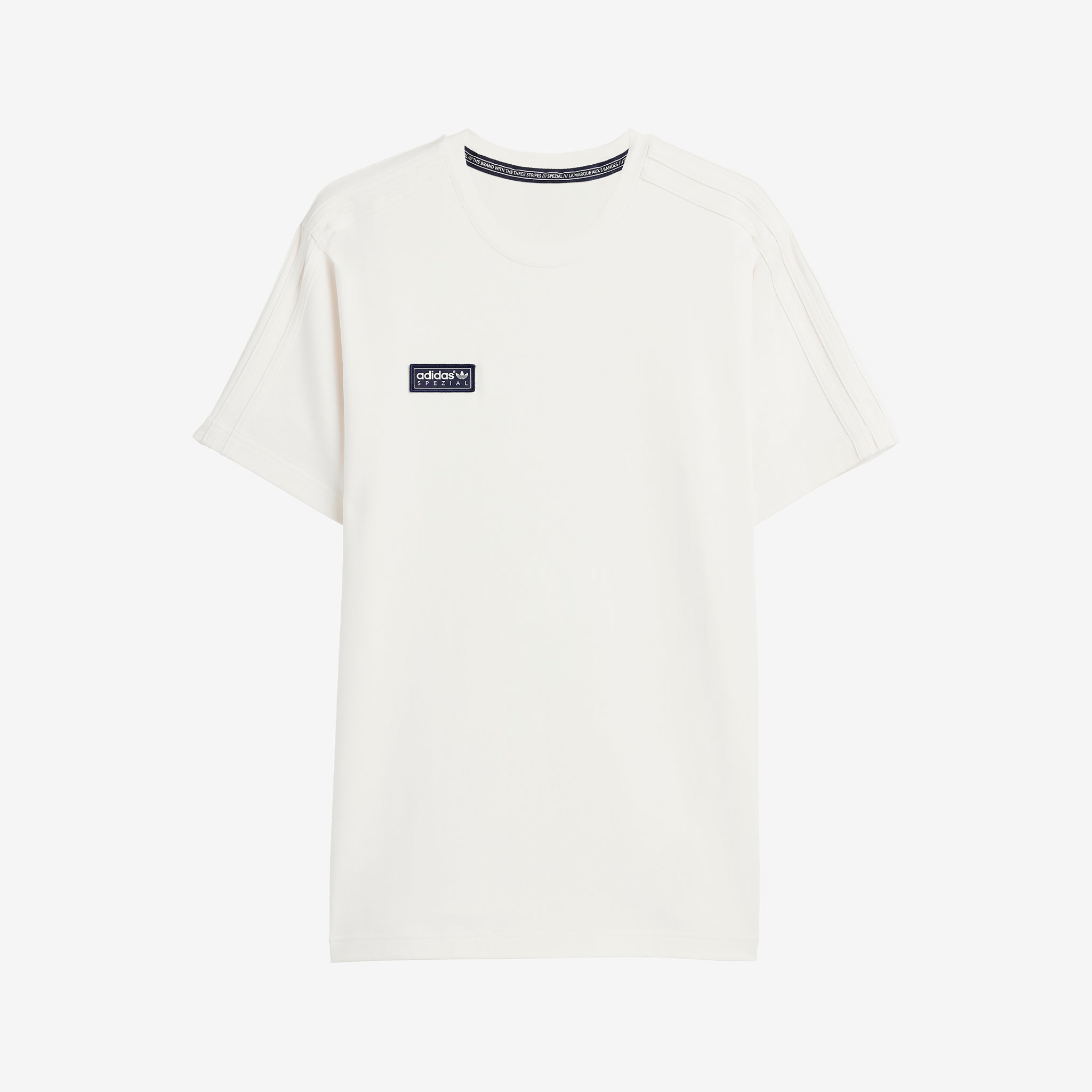 Brockhall SPZL T-Shirt - Men's Casual Cotton Tee in Chalk White | Perfect for Streetwear, Everyday Wear & Gym Outfits