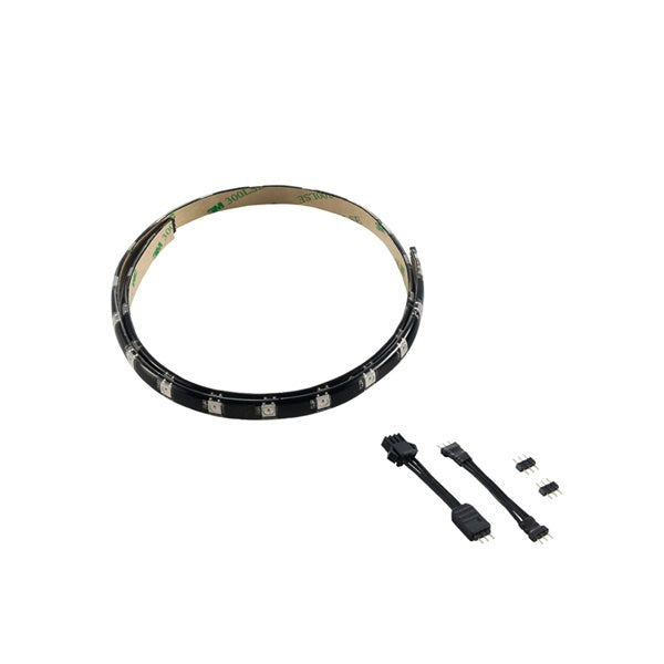 CableMod Addressable RGB LED Strip - 60cm (30 LEDs) for PC Gaming, Room Decor & DIY Lighting Projects