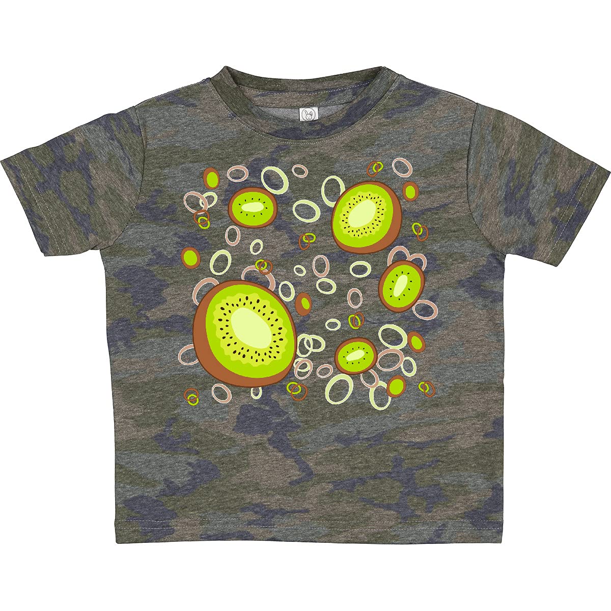 Inktastic Kiwi Fruit Party Toddler T-Shirt - Cute Cartoon Kiwi Print Kids Tee for Boys & Girls - Perfect for Birthday Parties, Playdates & Everyday Wear