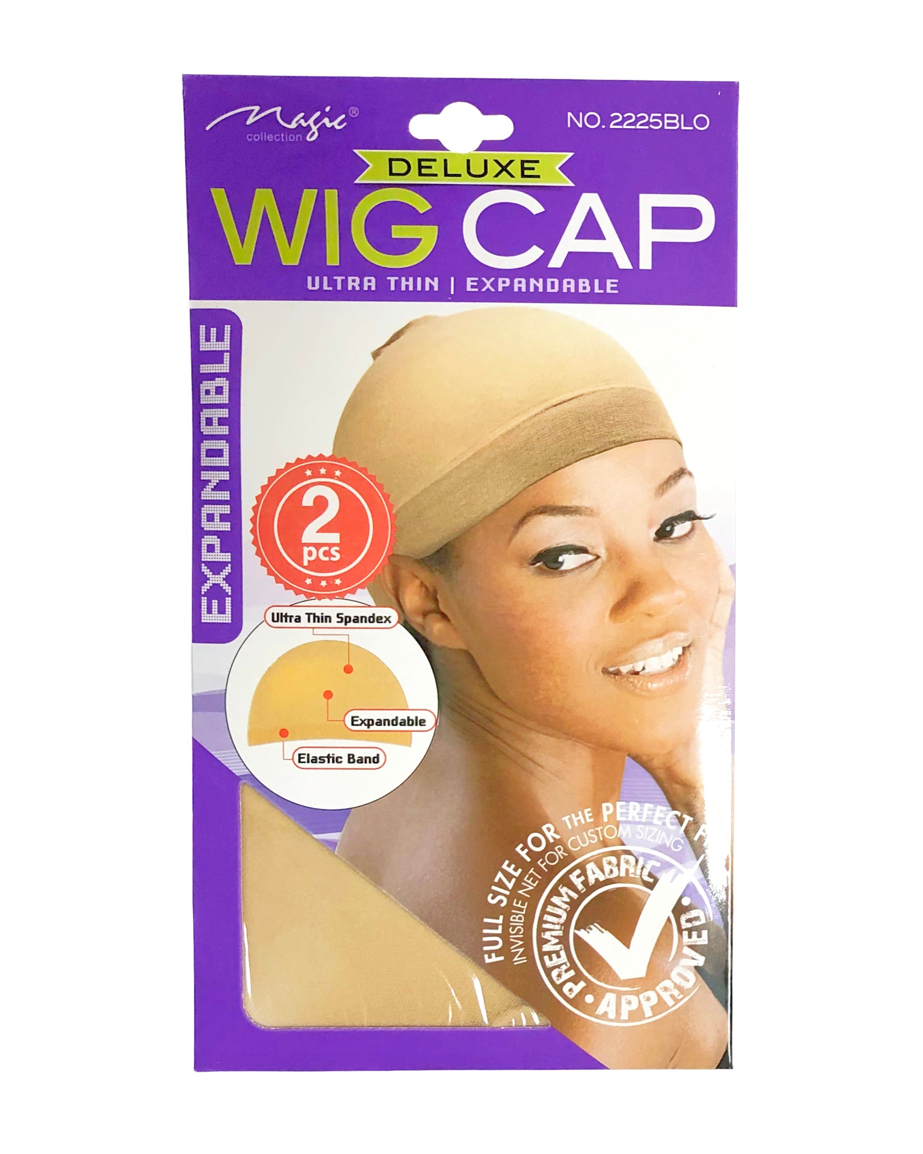 Premium Wig Caps for Women & Men - 2 Pack Breathable Nylon Wig Liners for Comfort & Secure Fit - Perfect for Cosplay, Costumes & Everyday Wear