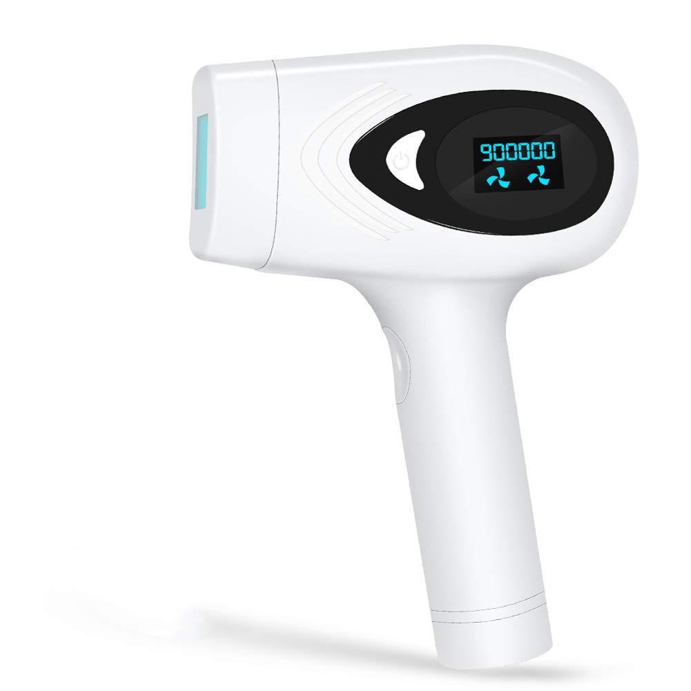 900,000 Flashes IPL Hair Removal Device - Permanent Painless Hair Remover for Women & Men - At-Home Laser Hair Removal for Legs, Arms, Bikini Line & Face
