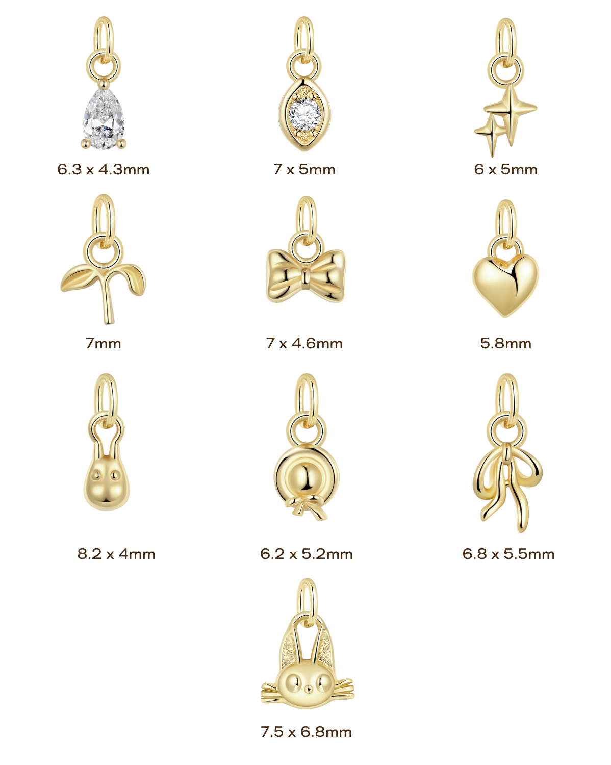 Rolo Charm Bracelet for Women - Elegant Gold & Silver Layered Chain Bracelet with Dainty Charms - Perfect for Gifts, Parties, and Everyday Wear